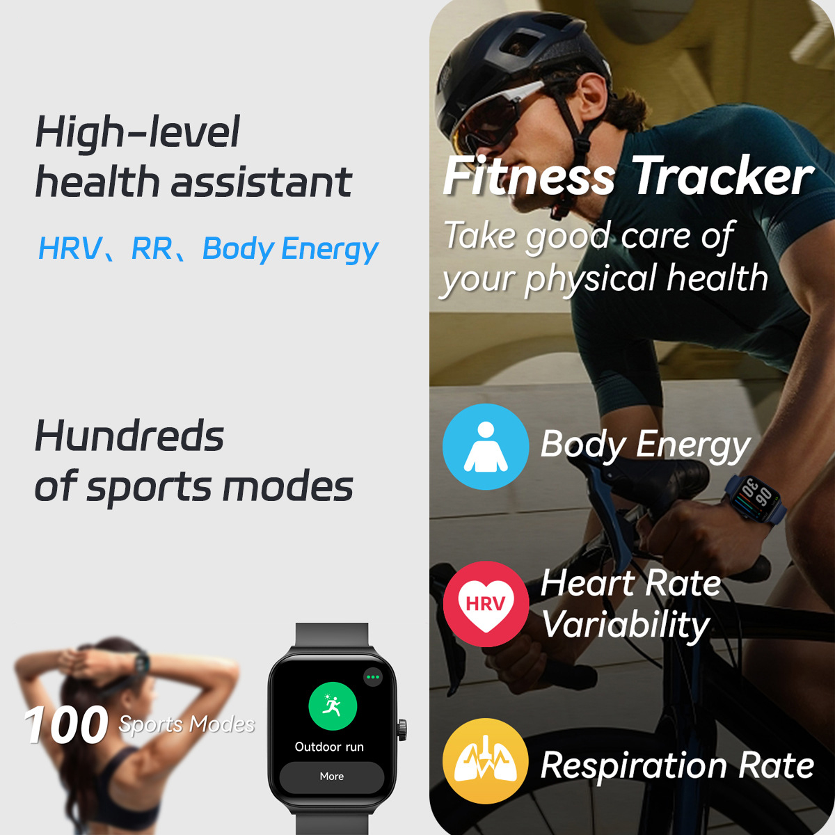 Fitness Tracker Watch with Heart Rate Monitor 10