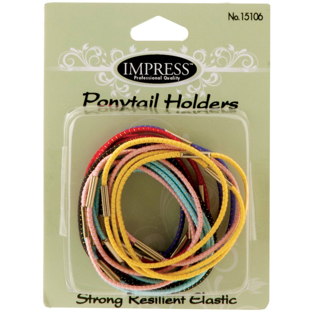 Medium Hair Ties - Elastic 18 Pack 2