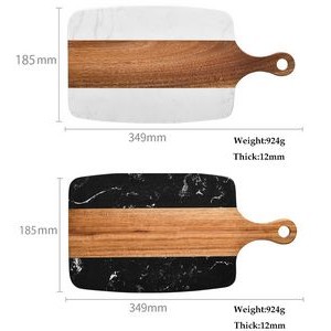 Wooden Marble Cheese Cutting Board Kitchen 3
