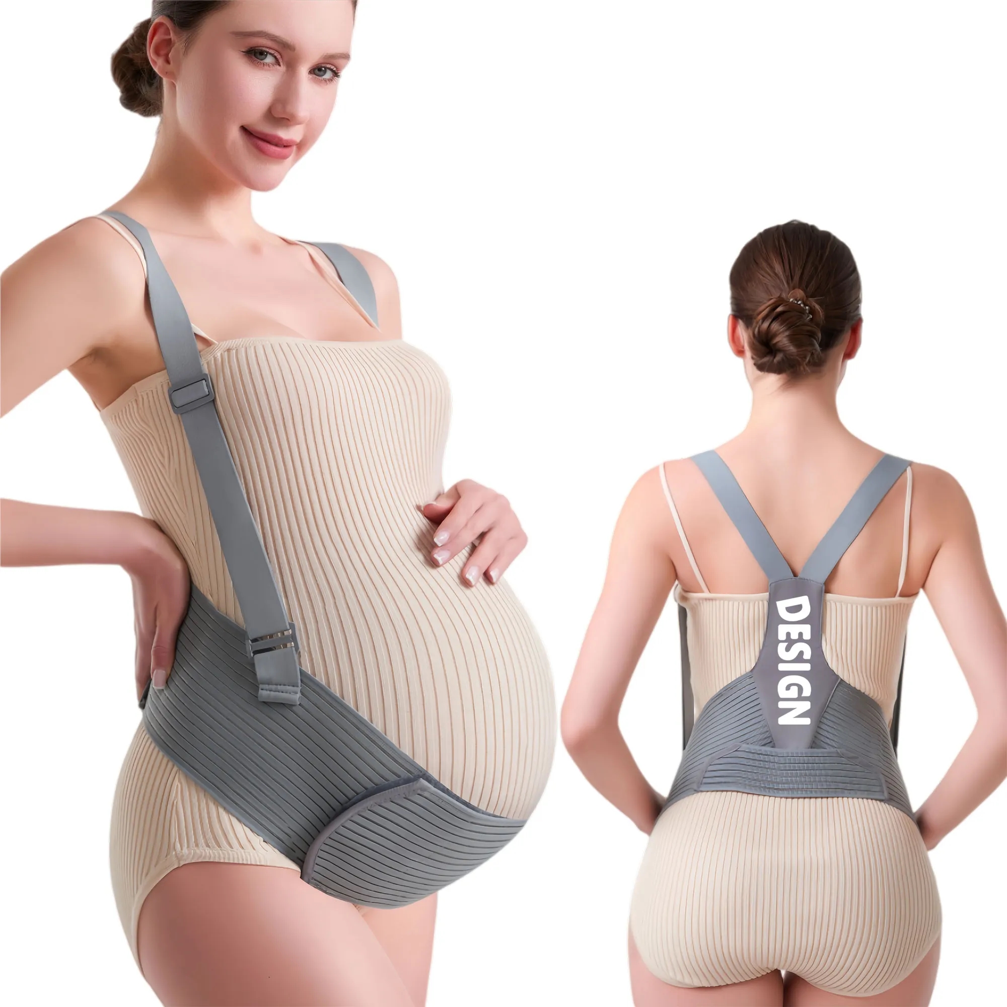 Comfortable Pregnancy Back Support Belt With Shoulder Strap