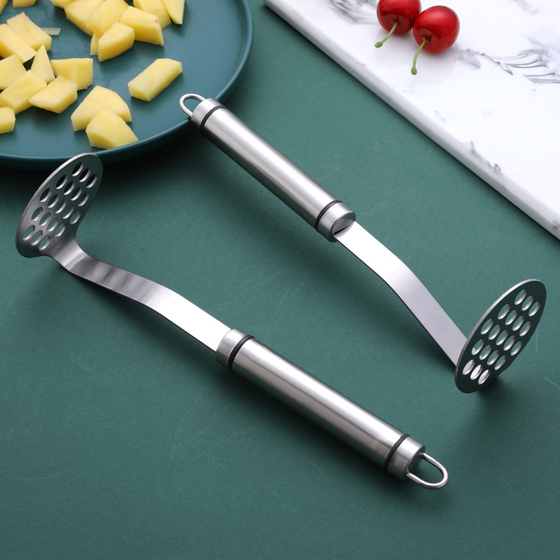 Stainless Steel Potato Masher with Ergonomic Handle 6