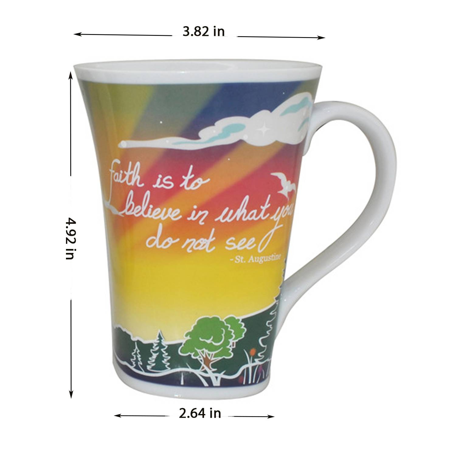 15oz Heat Senstive Color Changing Ceramic Mug 5