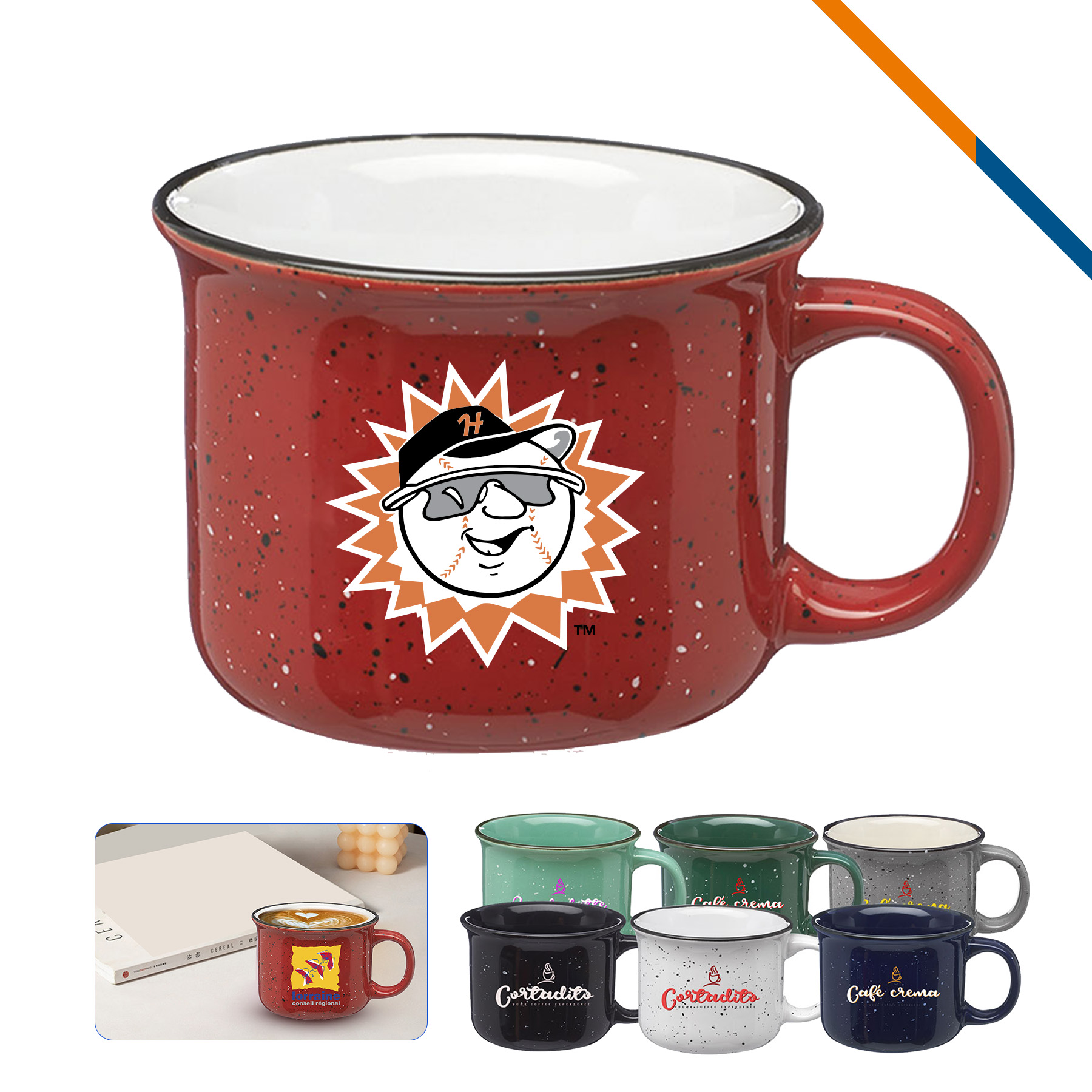 Soble Ceramic Mug - 7.5 OZ. 5