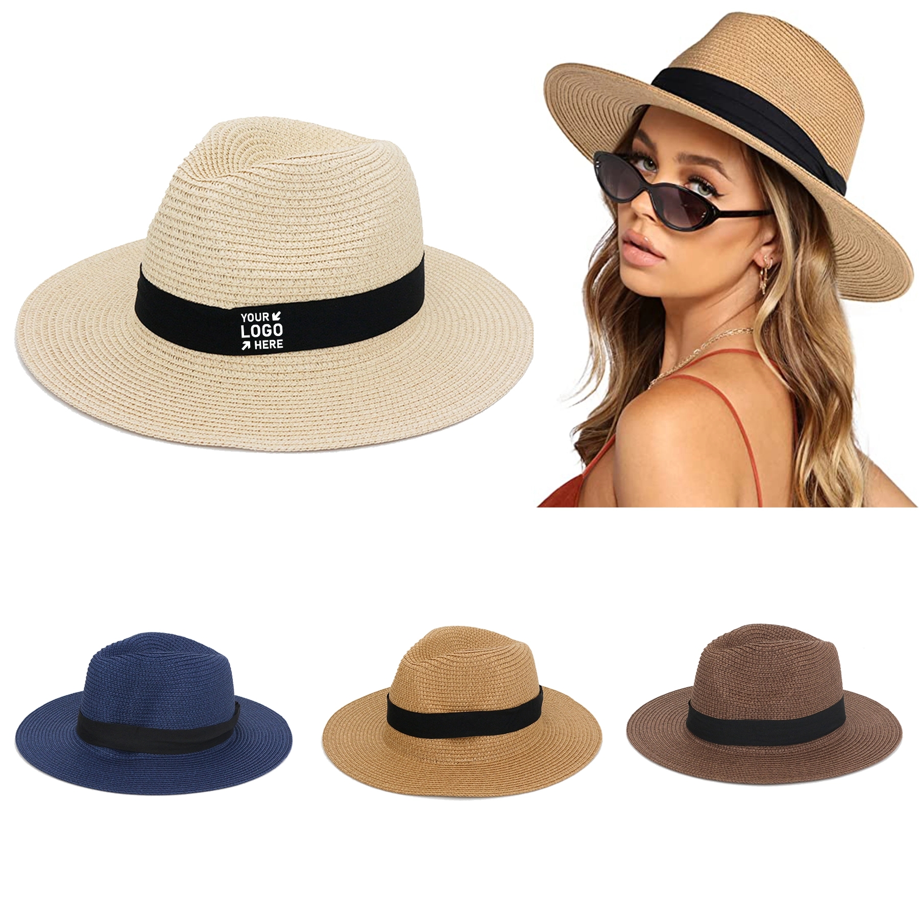Wide Brim Straw Panama Hat 2