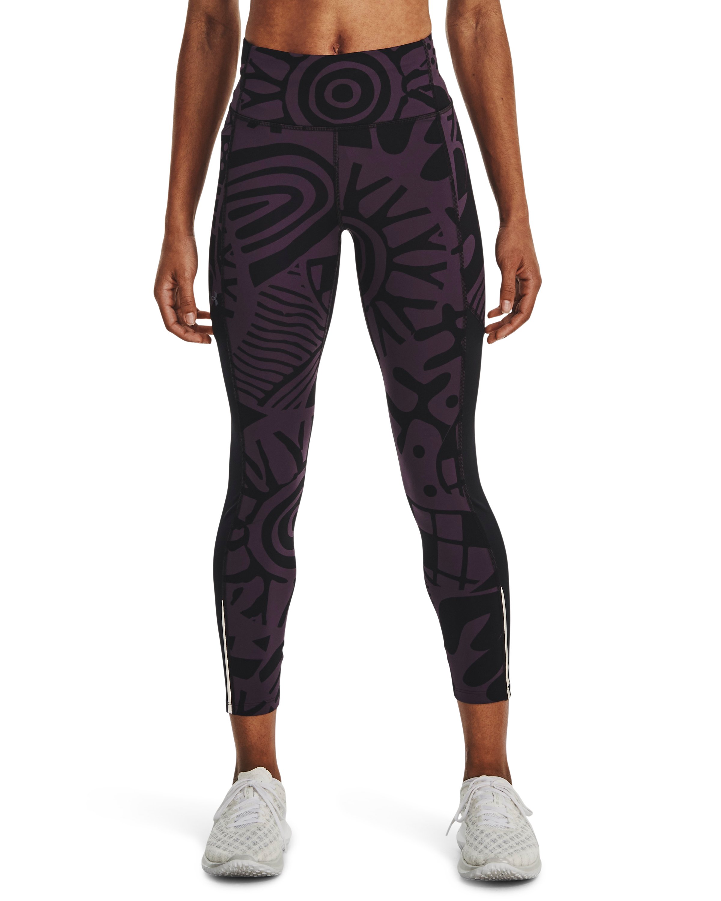 UA Launch Printed Women's Ankle Tights 8