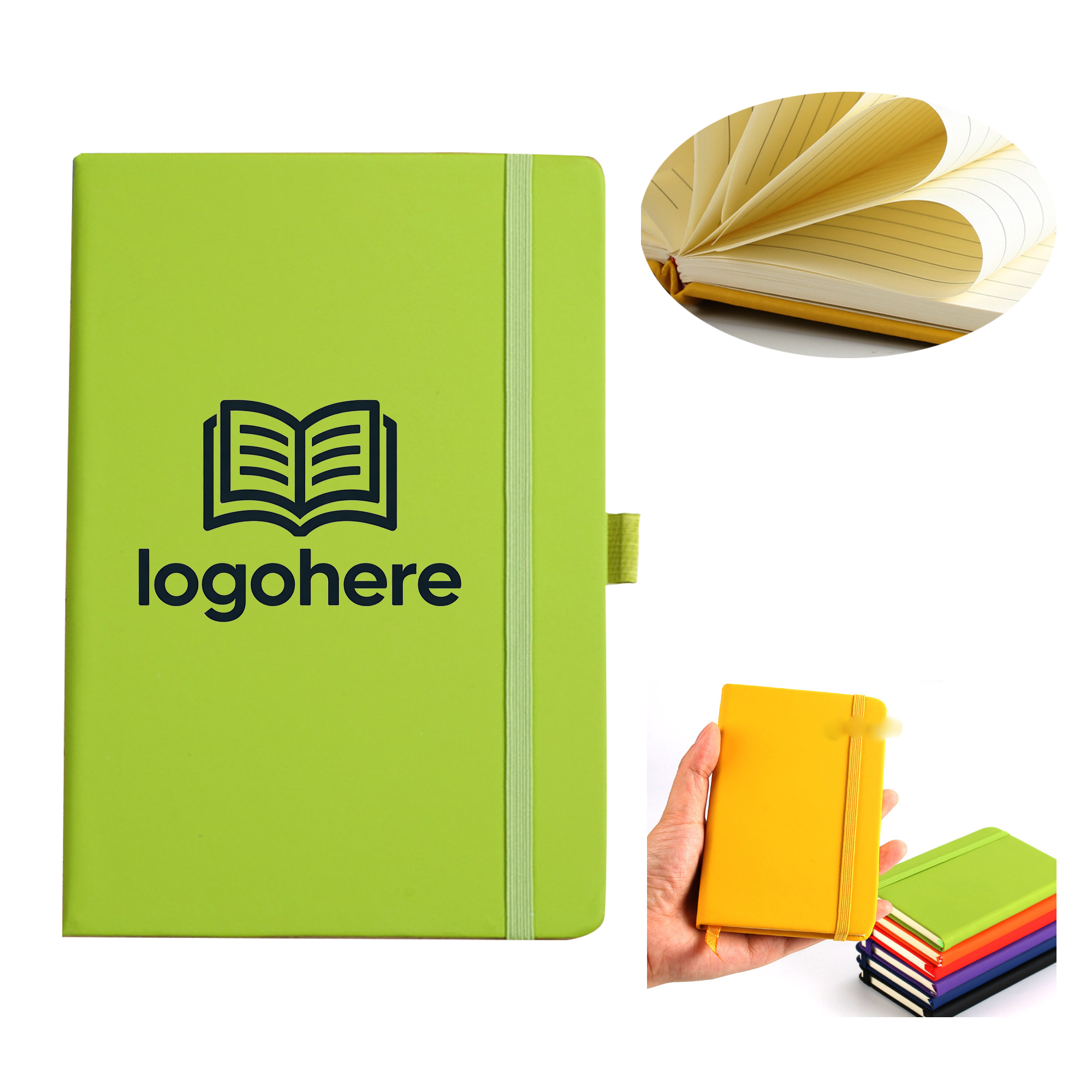 MOQ 20 Portable Mini A6 Notebook 2