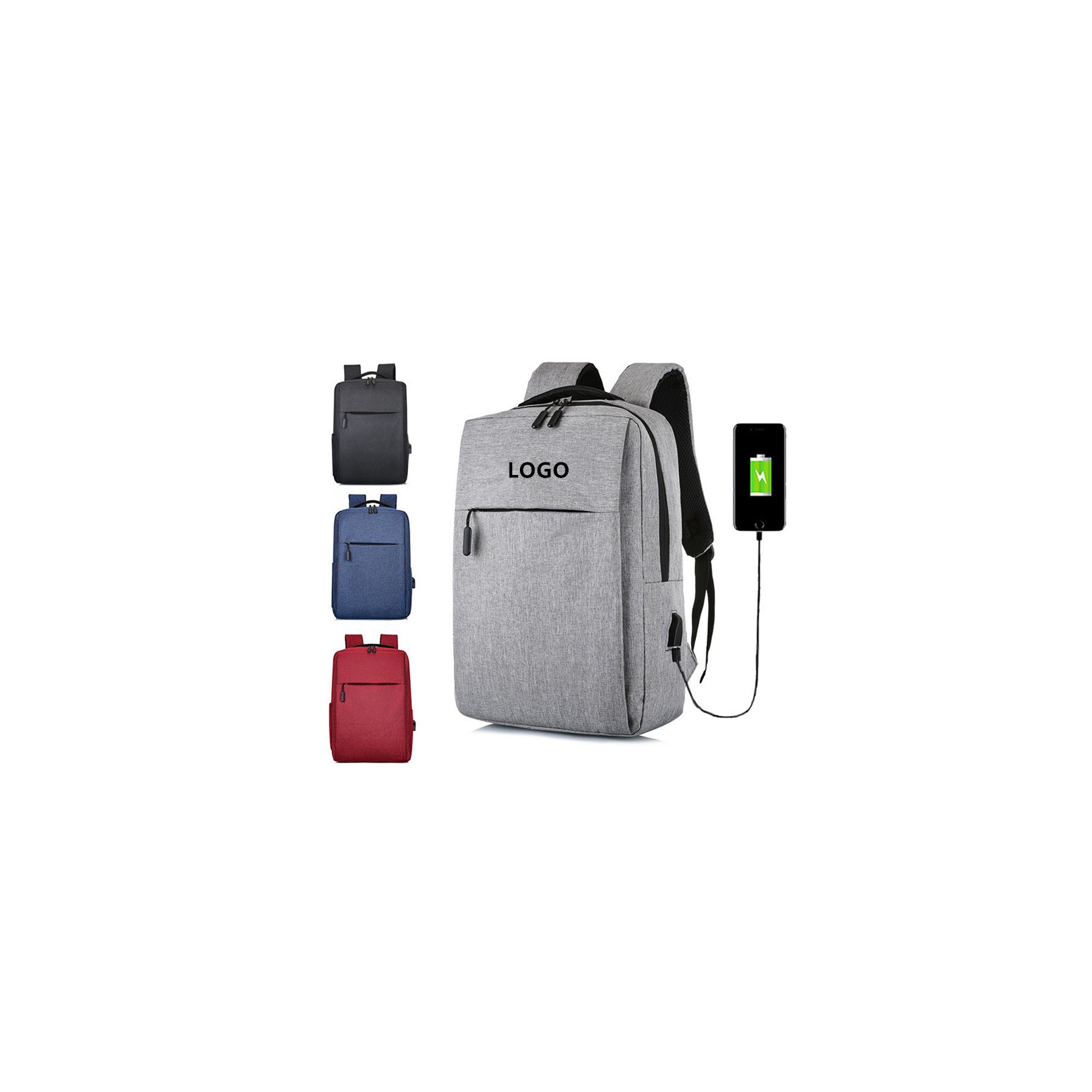 Rechargeable Laptop Backpack