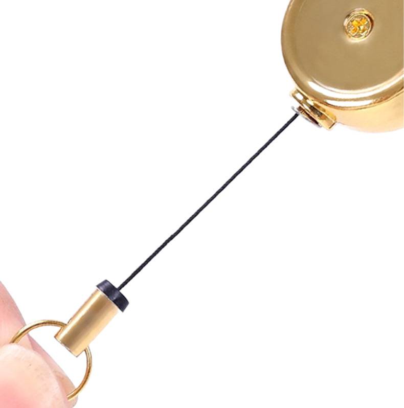 Stainless Steel Retractable Round Badge Reel 5