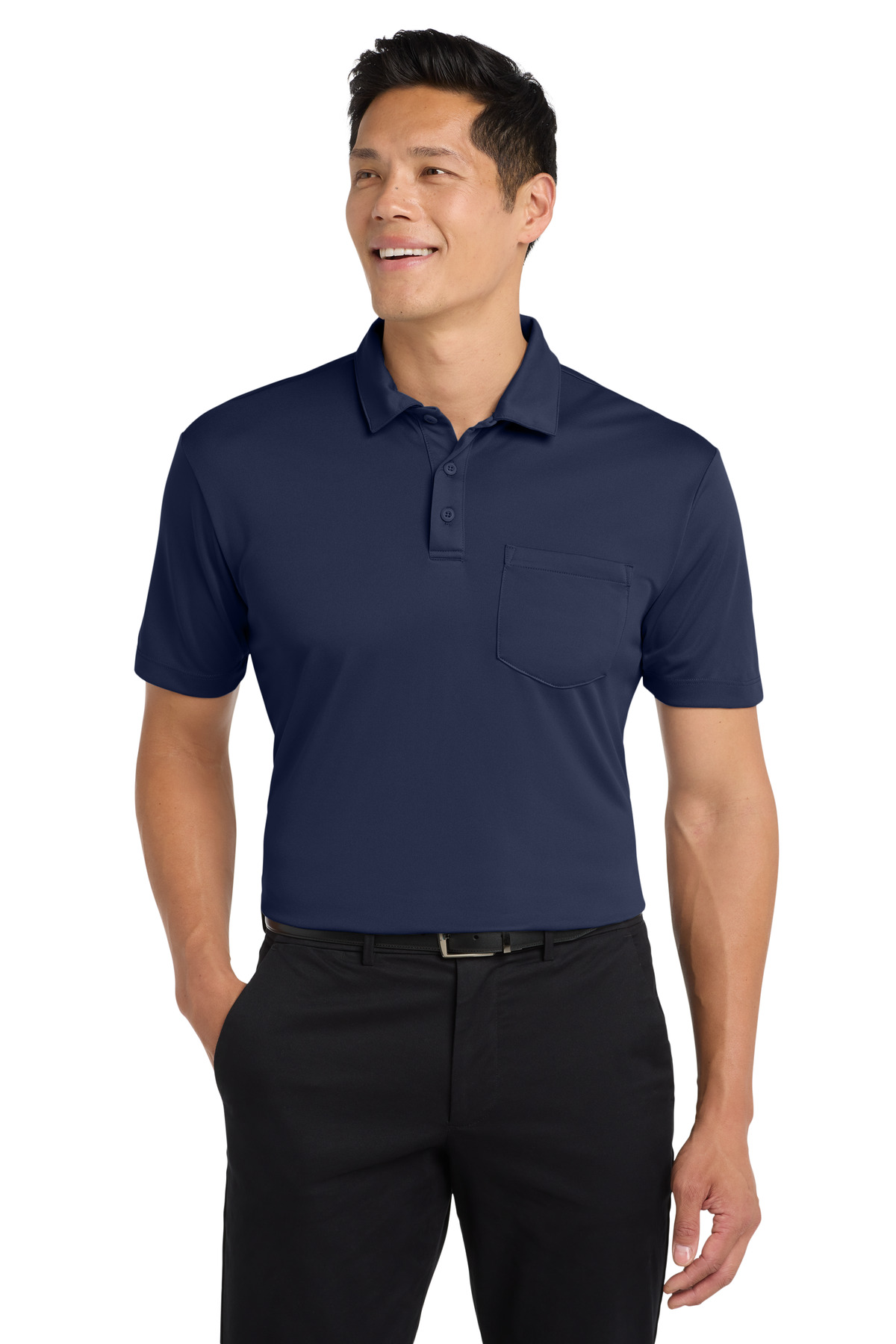 Port Authority Silk Touch Performance Pocket Polo. K540P 60