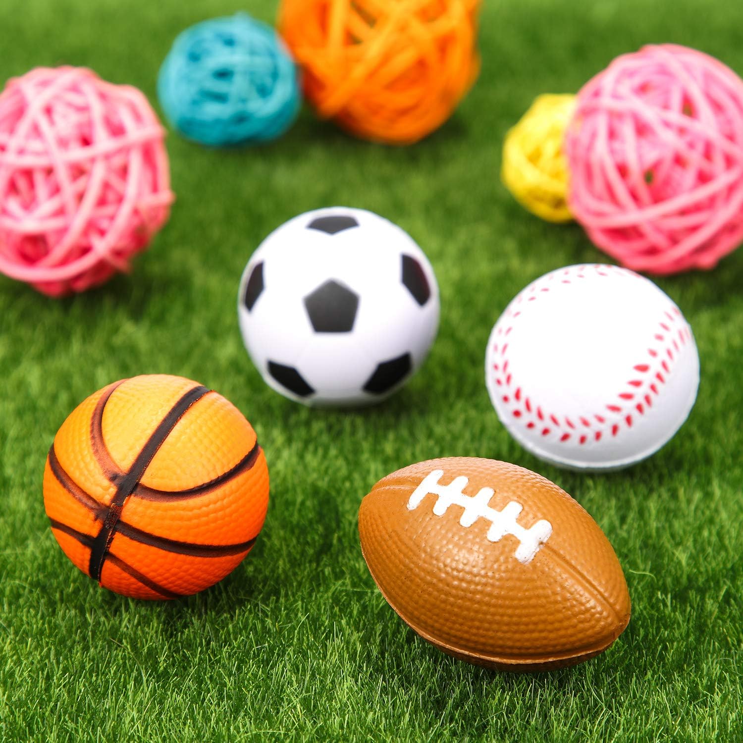 1.6 Inch Basketball Stress Ball 5