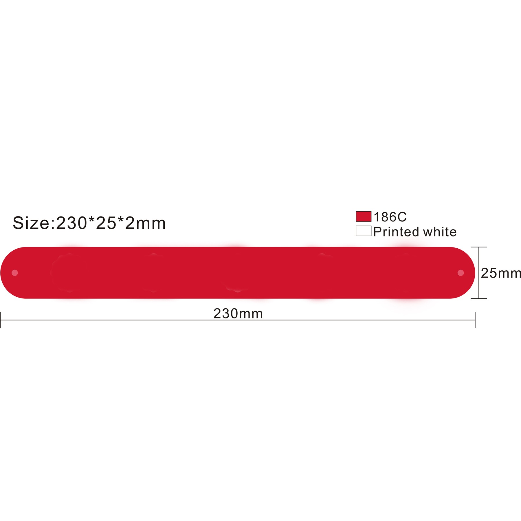 Silicone Slap Bracelet 2