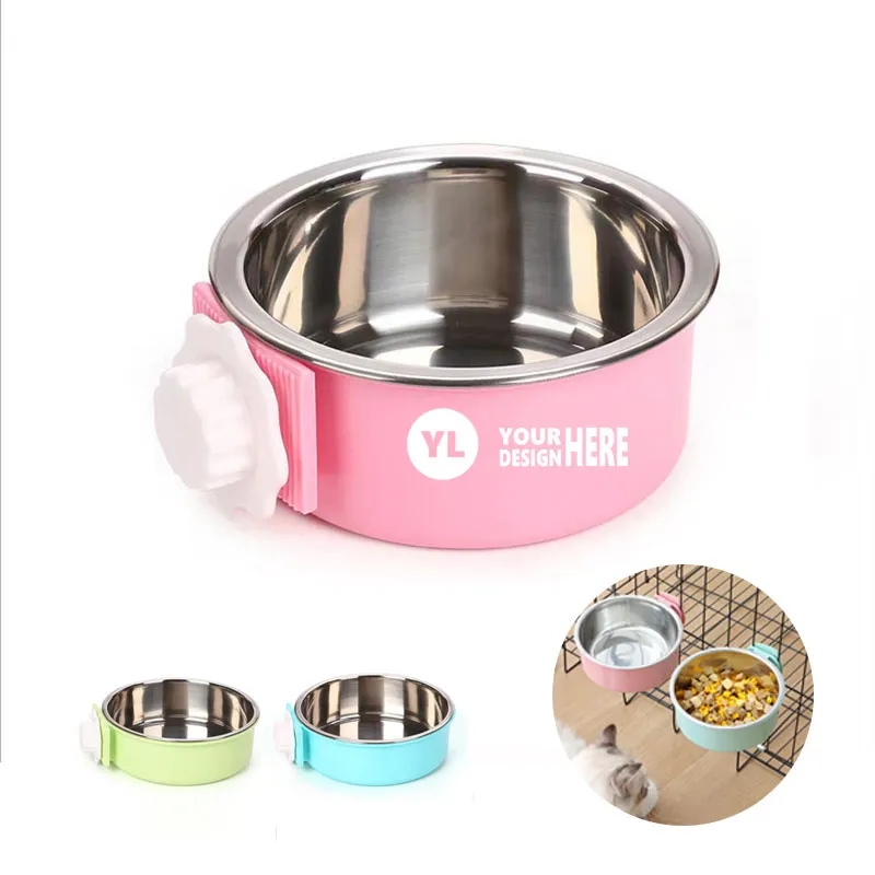Stainless Steel Hanging Pet Bowl