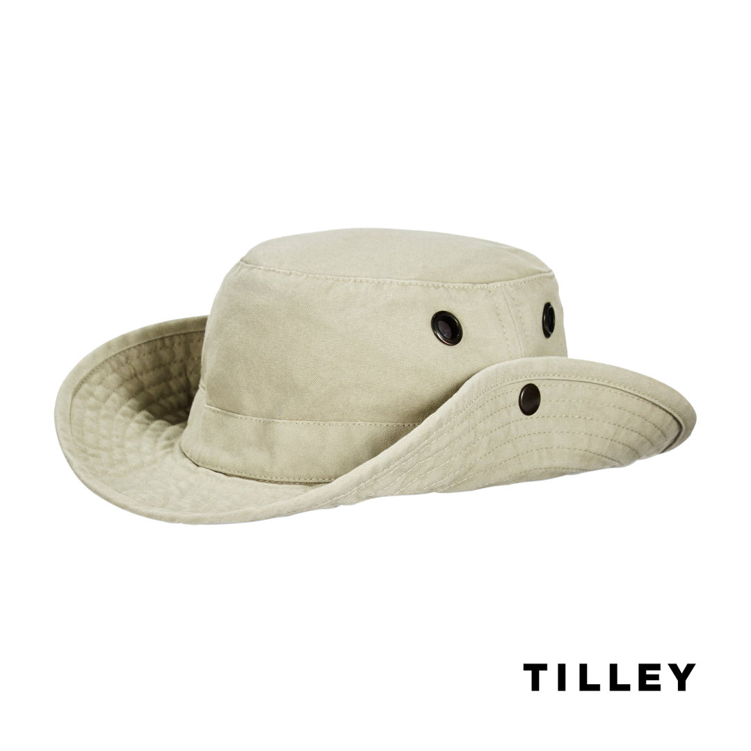 Tilley® Wanderer T3W Bucket Hat - Khaki 37