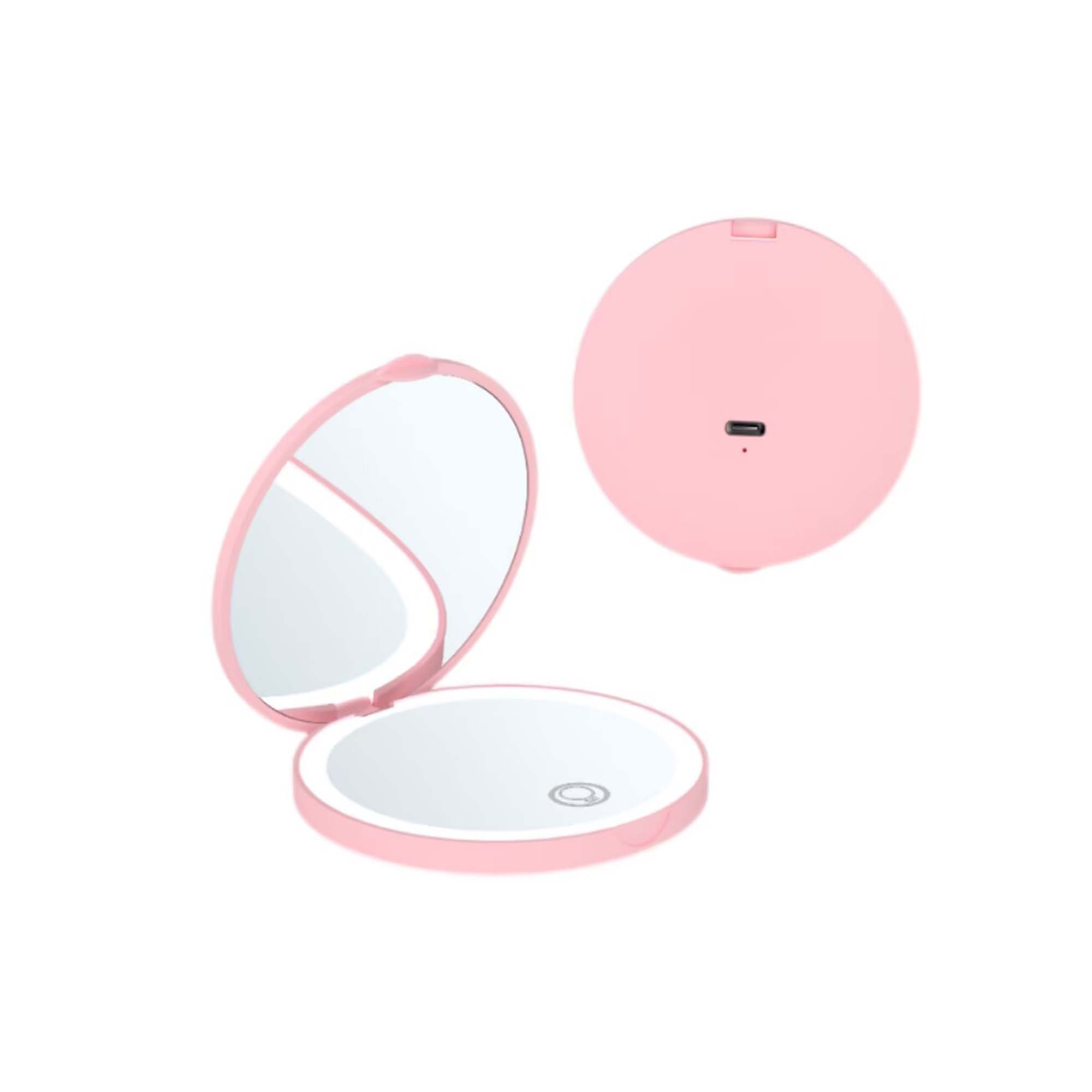 Rechargeable Foldable LED Makeup mirror 4