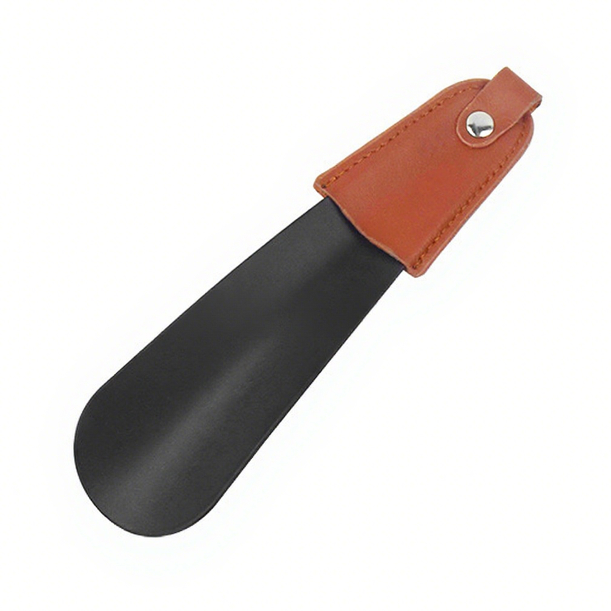 Stainless Shoe Horn 6.8" x 1.65" With PU Handle 2