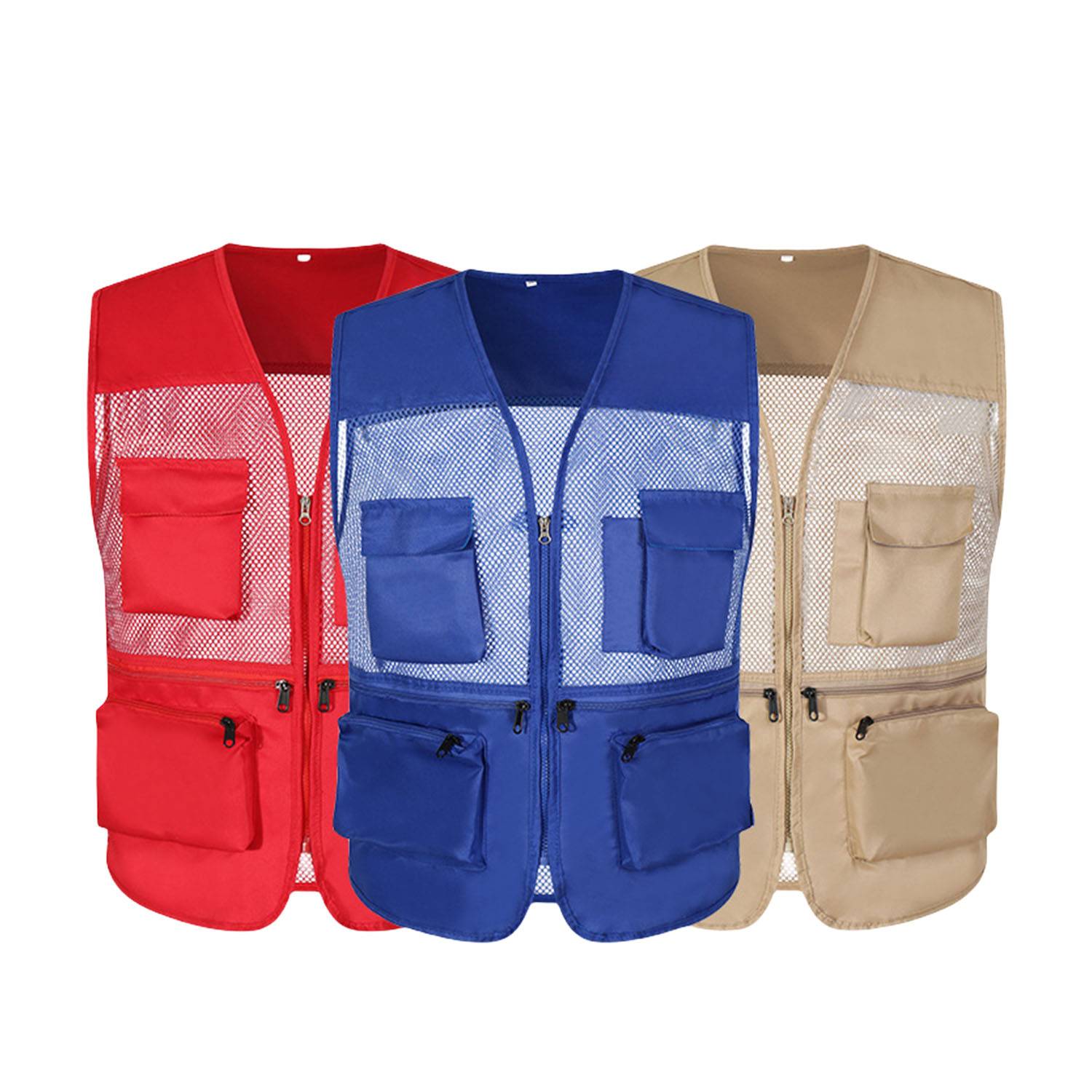 Multi Pocket Mesh Vest 3