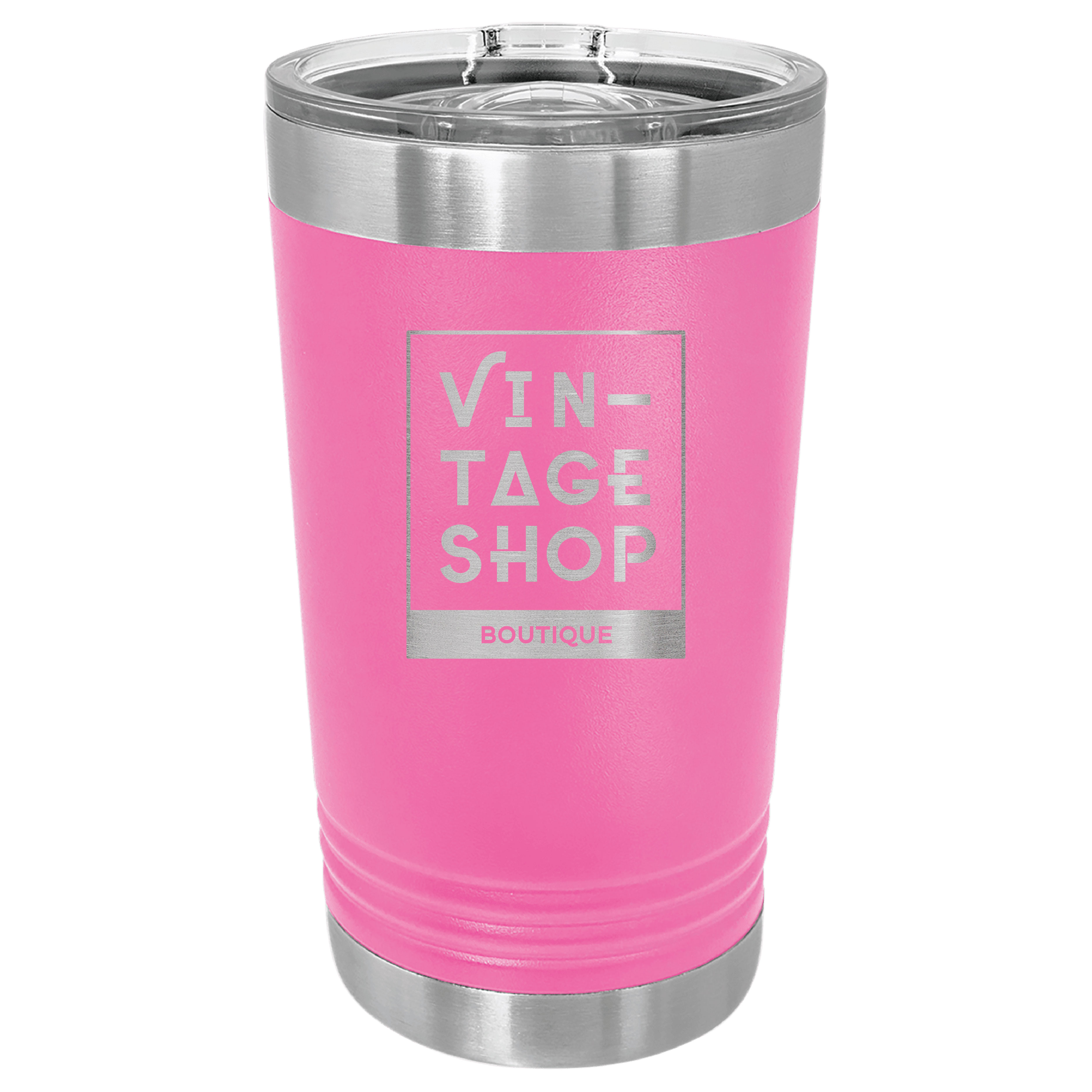 Polar Camel 16oz Stainless Steel Pint w/ Sliding Lid 7