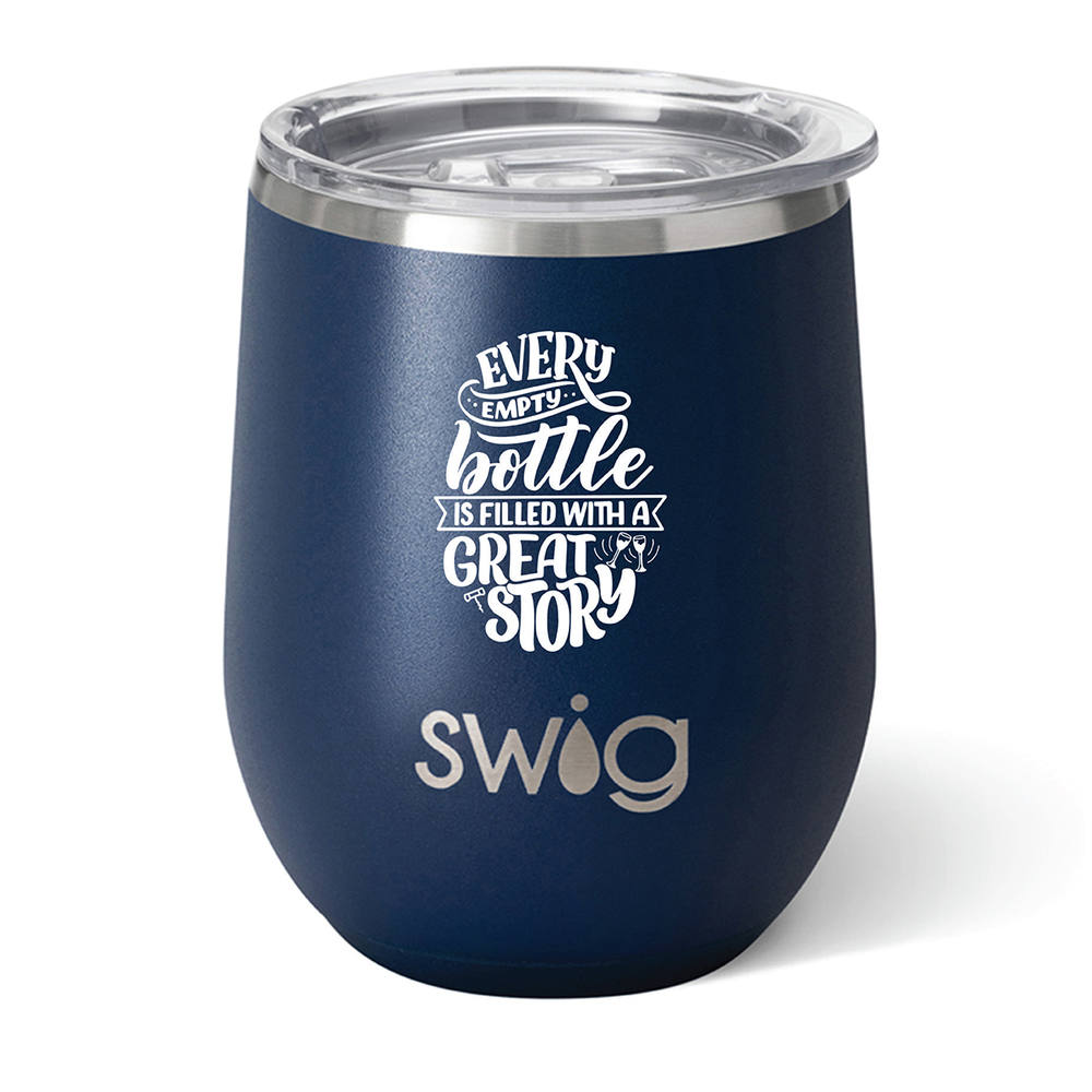 Swig® 12 oz. Matte Stemless Wine Cup 3