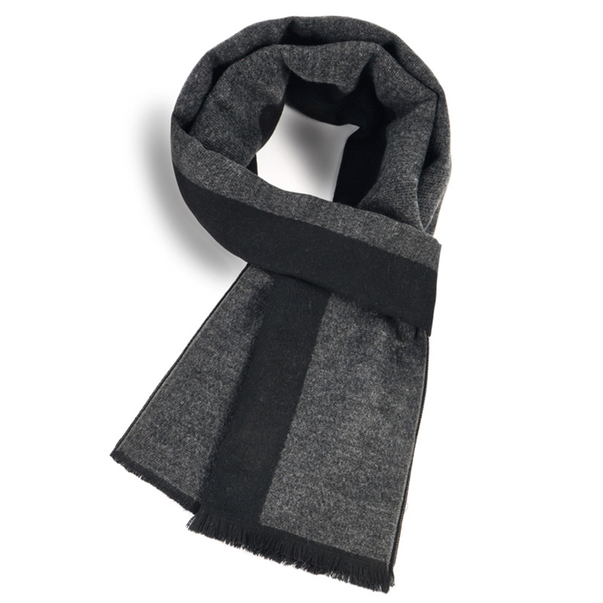 Winter Plaid Faux Cashmere Scarf Shawl 4