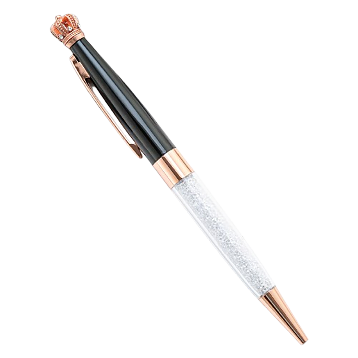 Crystal Crown Retractable Ballpoint Pen 8
