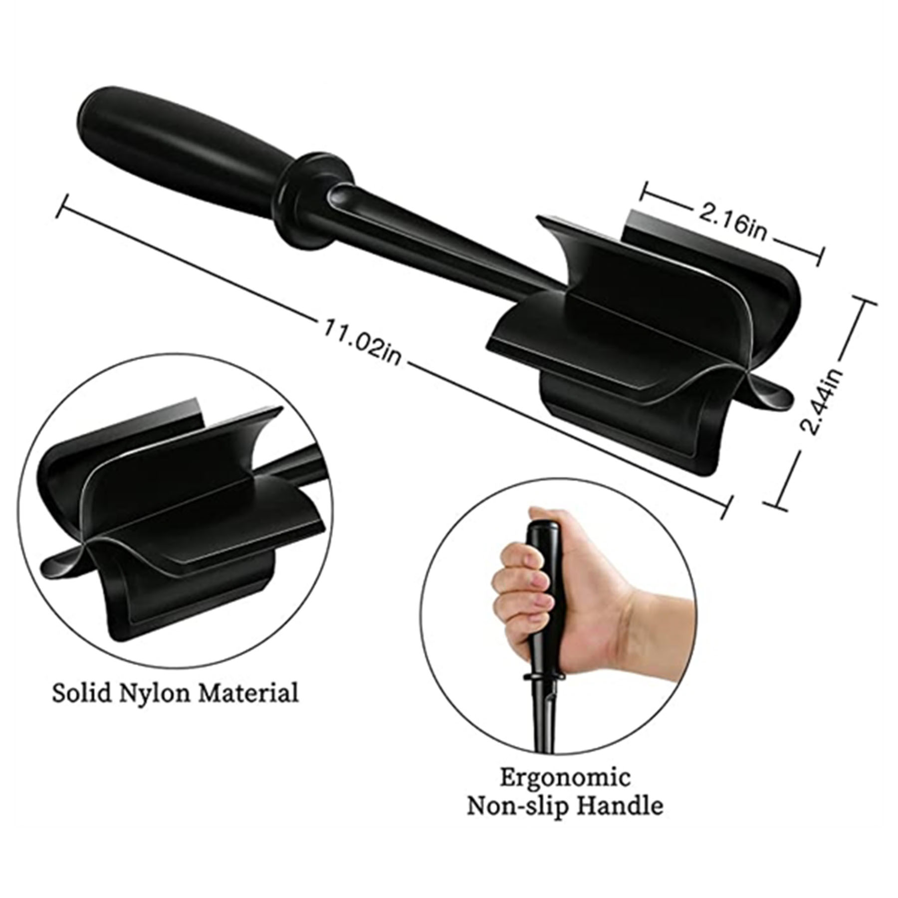 Heat Resistant Meat Masher 1