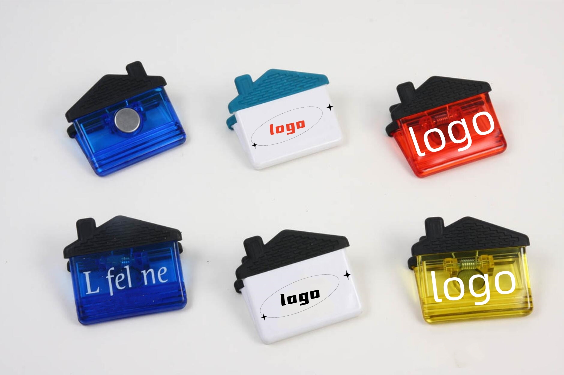 Jumbo Size House Shape Memo Clip 2