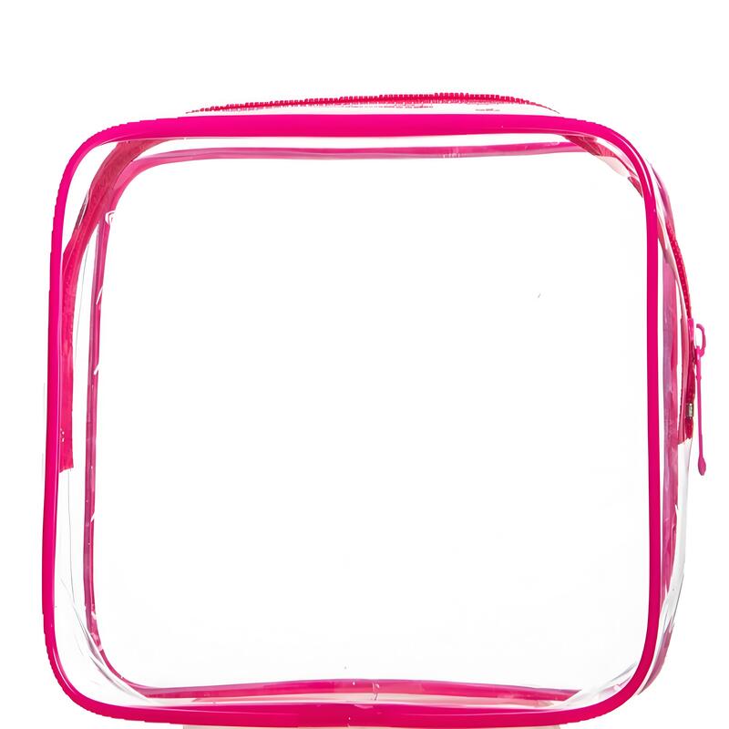 PVC Transparent Makeup Bag W/ Zipper 4