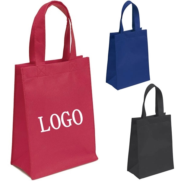 Mini Non Woven Tote Bag - 8 " x 4 " x 10 " 10