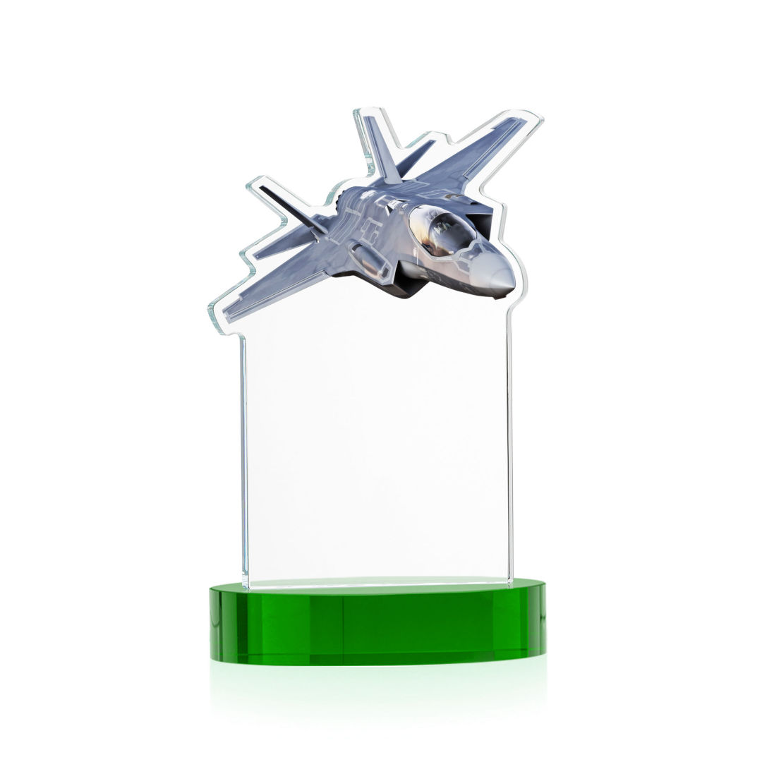 Top Gun Award on Alberton Base - Green 6