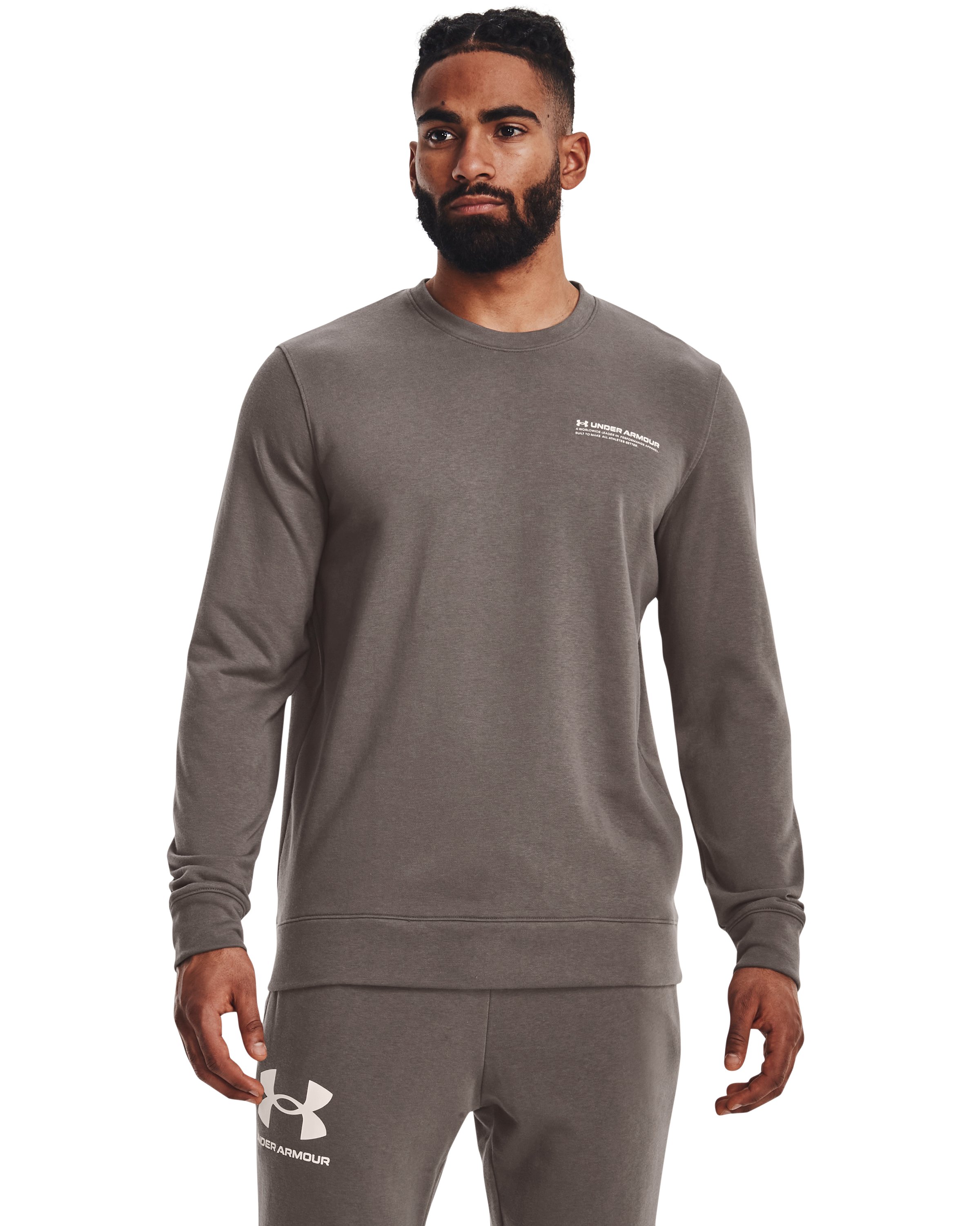 UA Rival Terry Logo Men's Crew 3