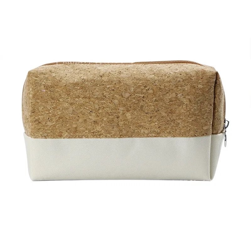 Cotton/Cork Cosmetic Bag, custom tote bag with logo imprint 4