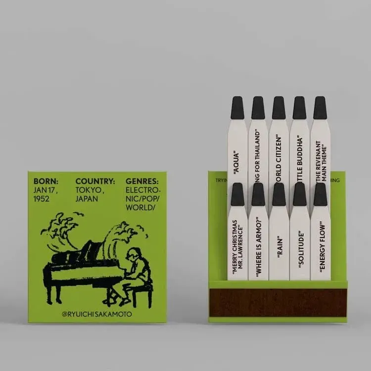 paper book matches Custom 5
