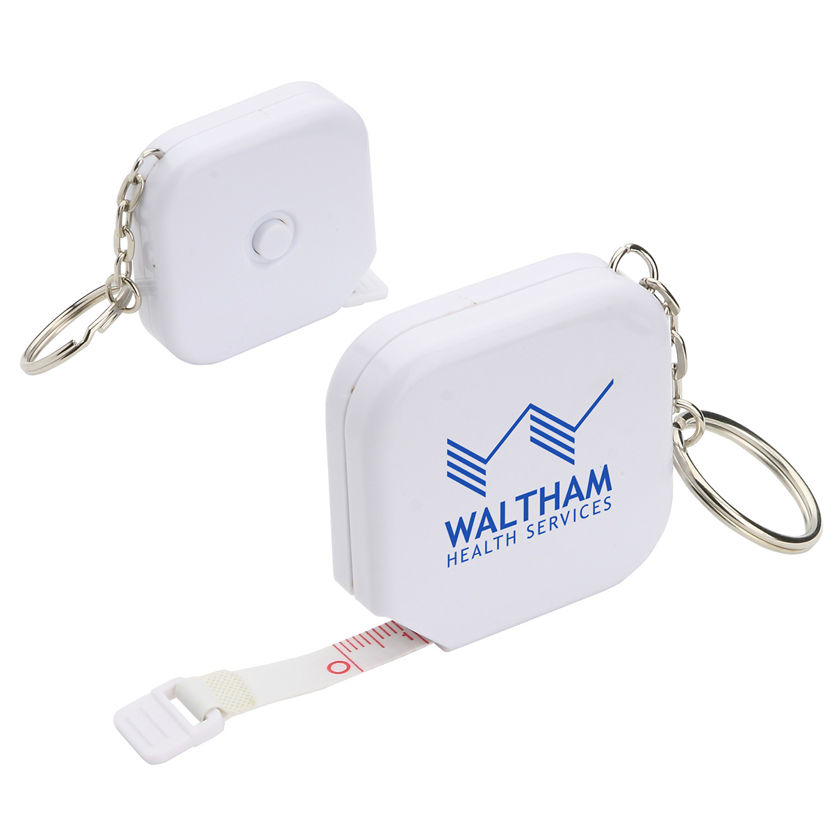 Square 5-Foot Tape Measure with Key Chain 14