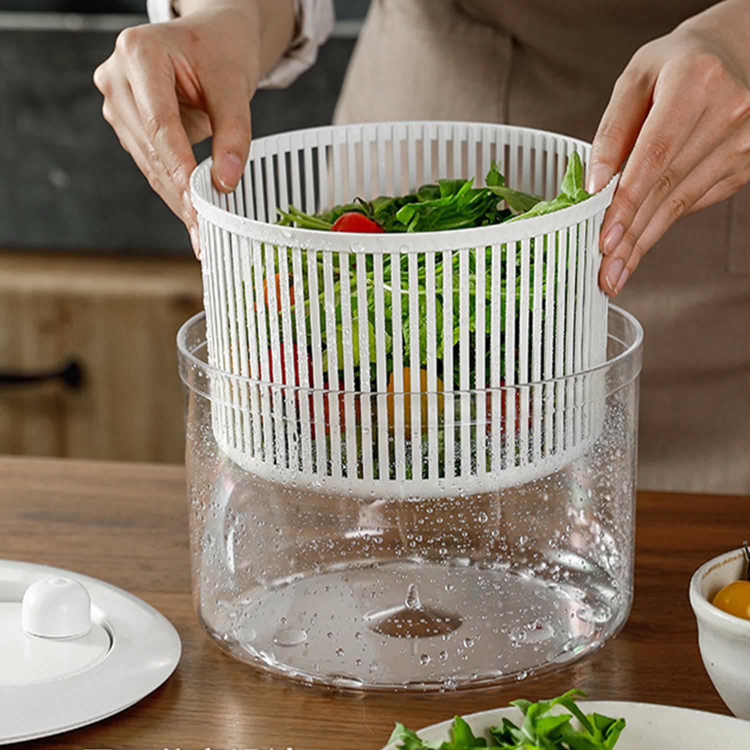 ABS Salad Spinner Dehydrator for Fruit Vegetables 5