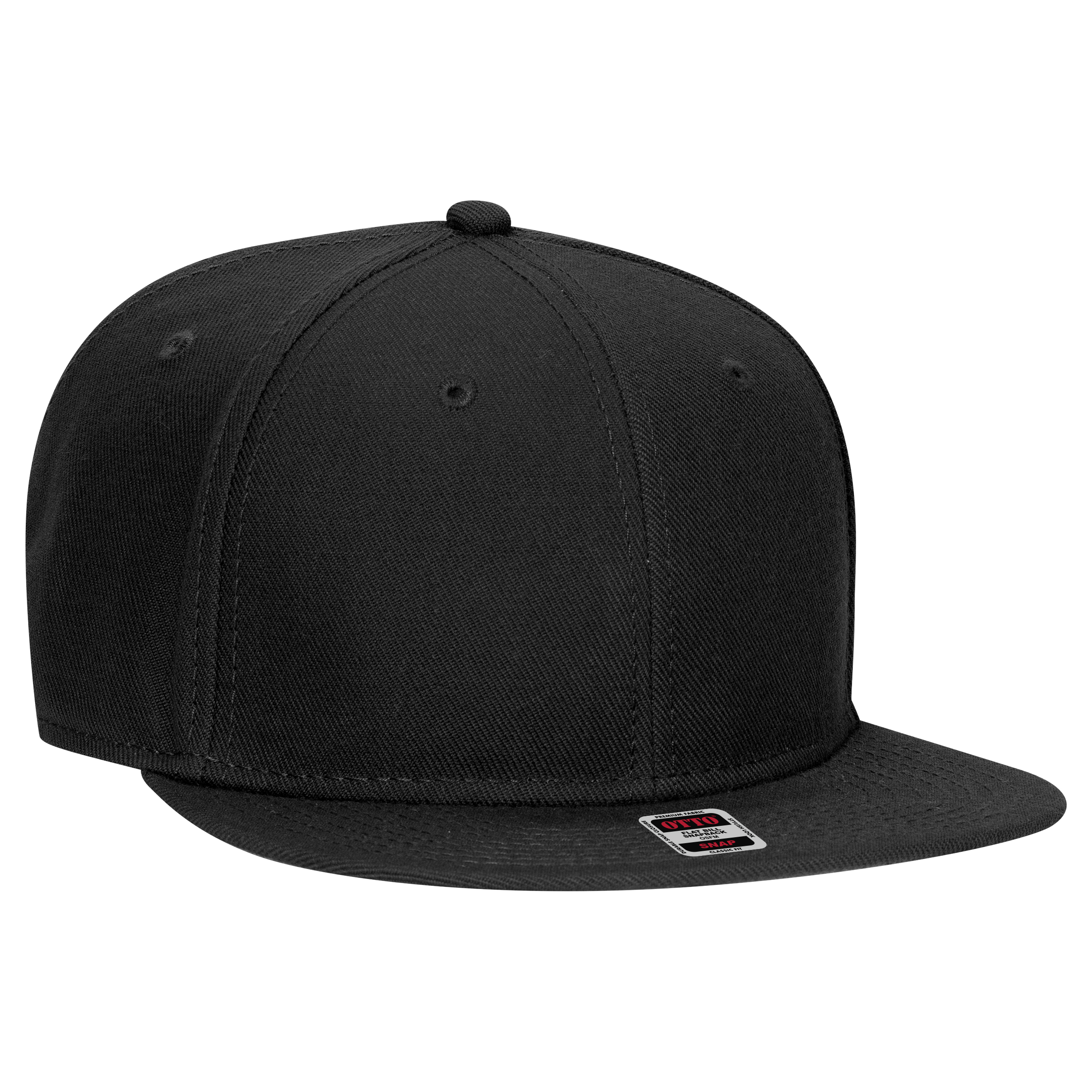 OTTO CAP® OTTO SNAP 6 Panel Pro Style Snapback Hat 5