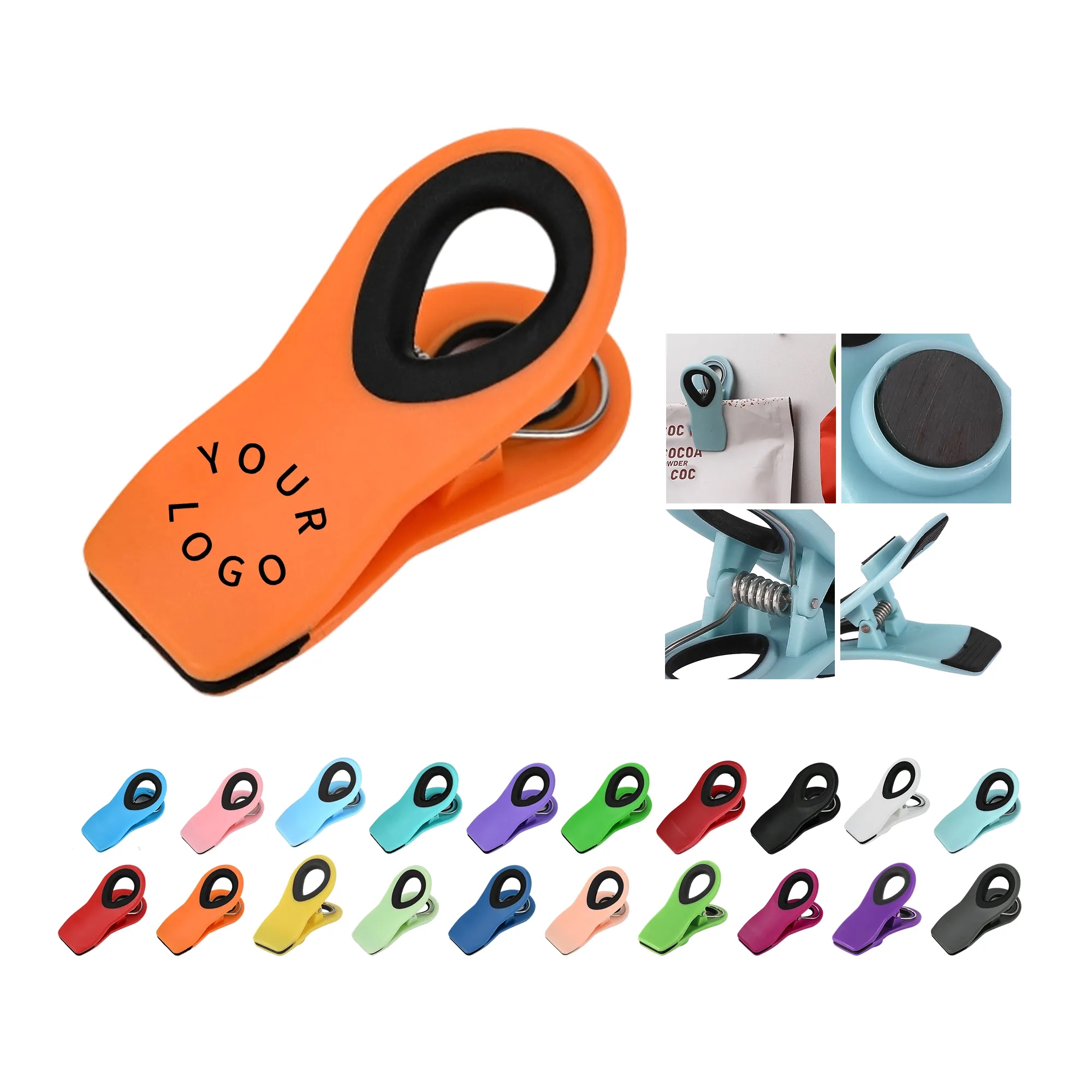 MOQ 50 Magnetic PP Bag Clips 14
