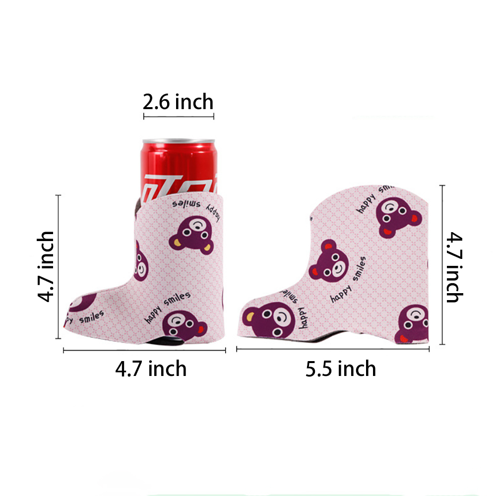 Full Color Cowboy Neoprene Can Coolie 2