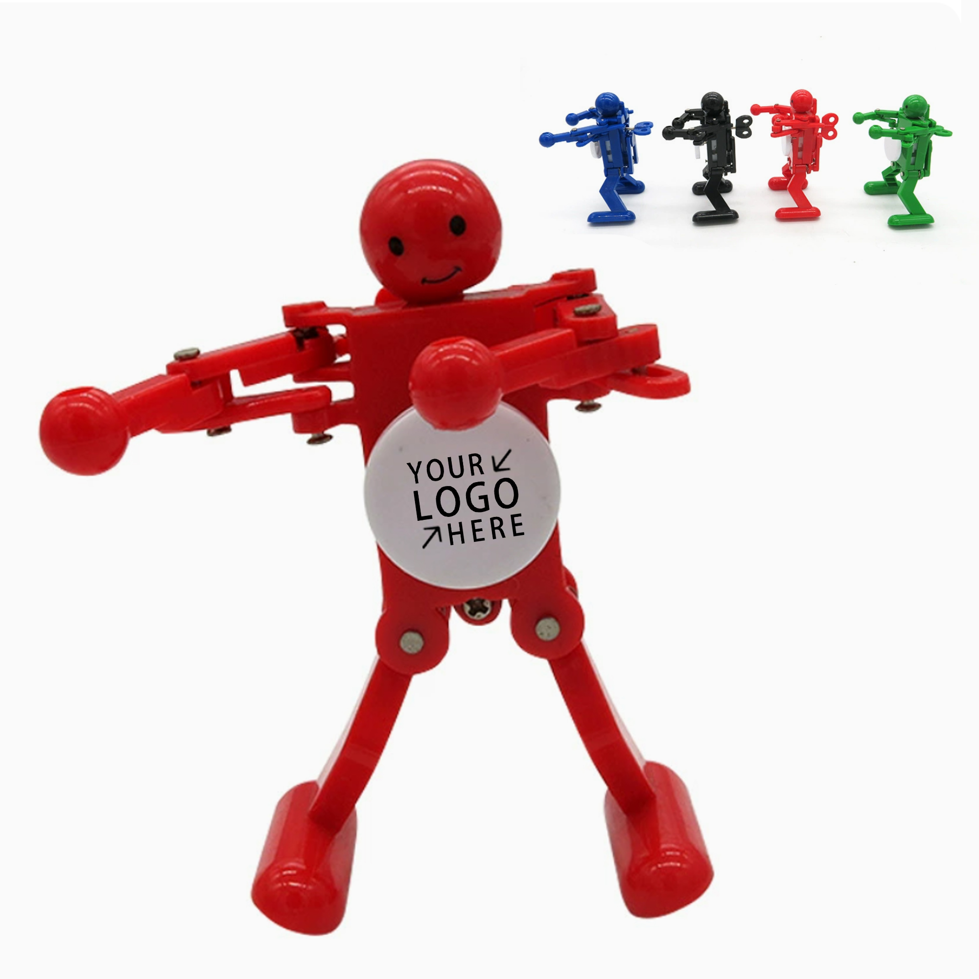 Clockwork Wind Up Dancing Robot Toy 2