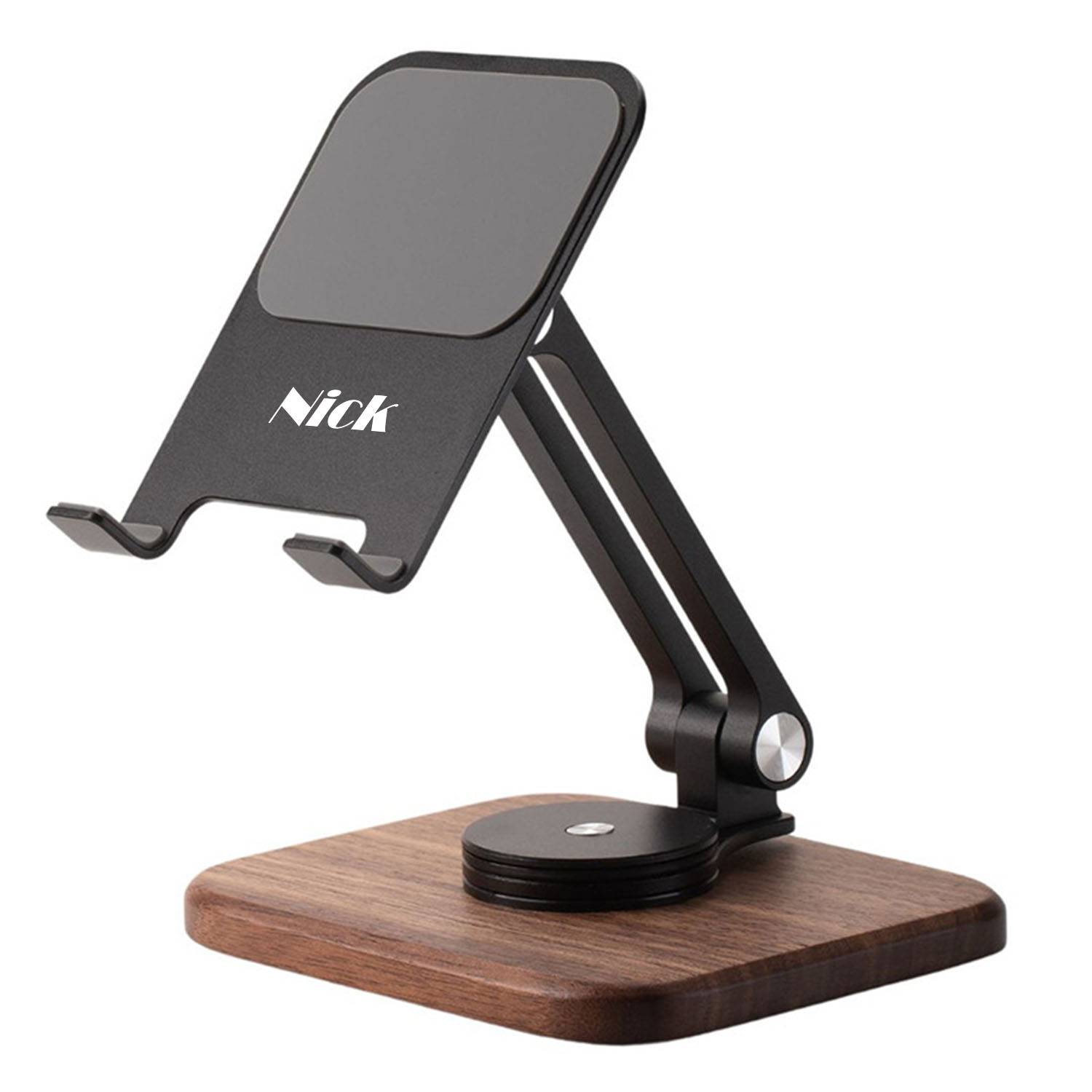 Black Walnut Phone Stand 1