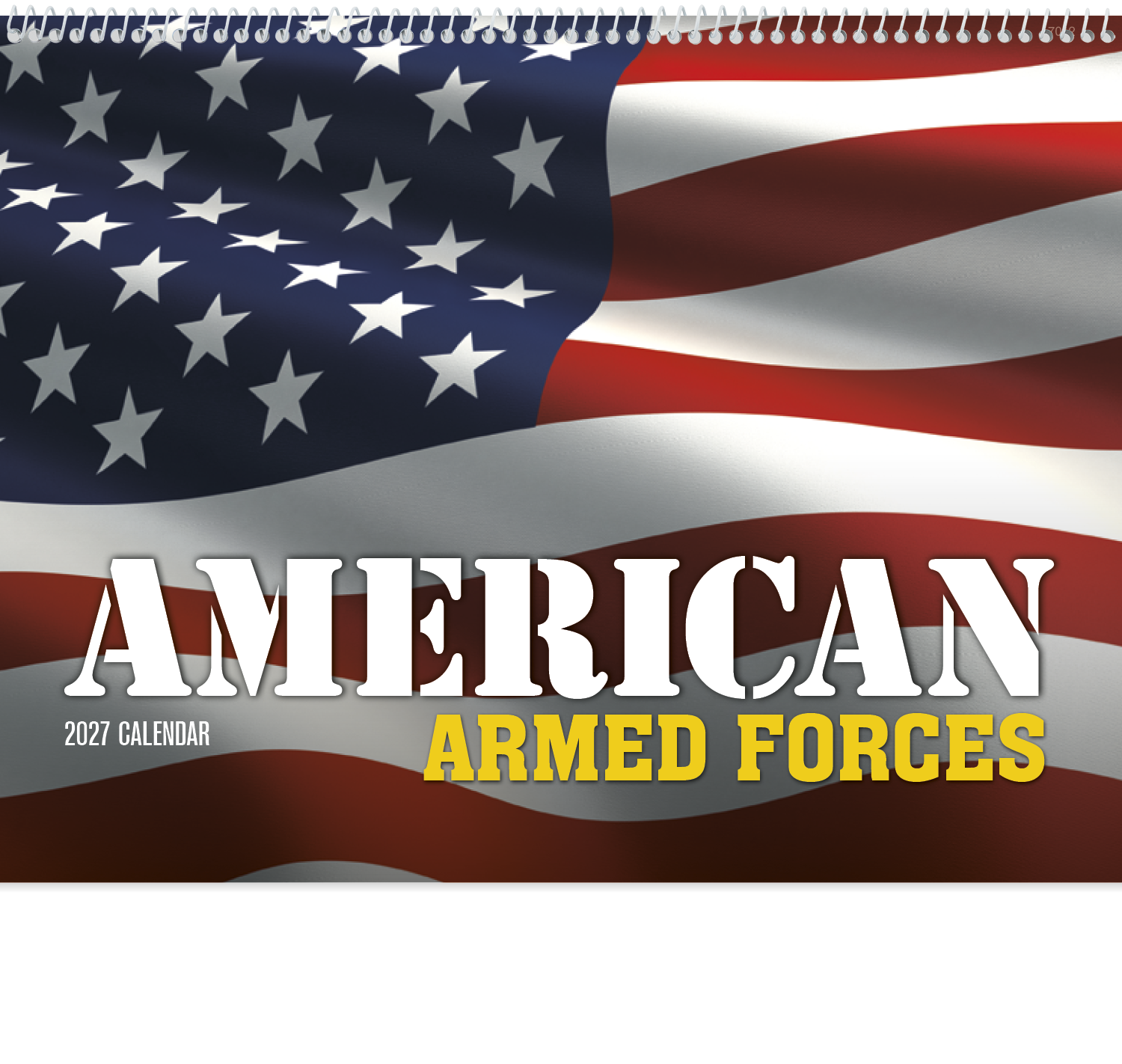 Good Value™ American Armed Forces - Spiral Calendar 51