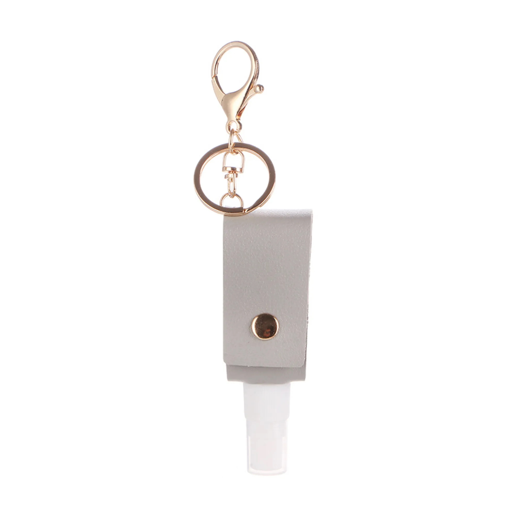 1 OZ Portable PU Hand Sanitizer Key Chain 5