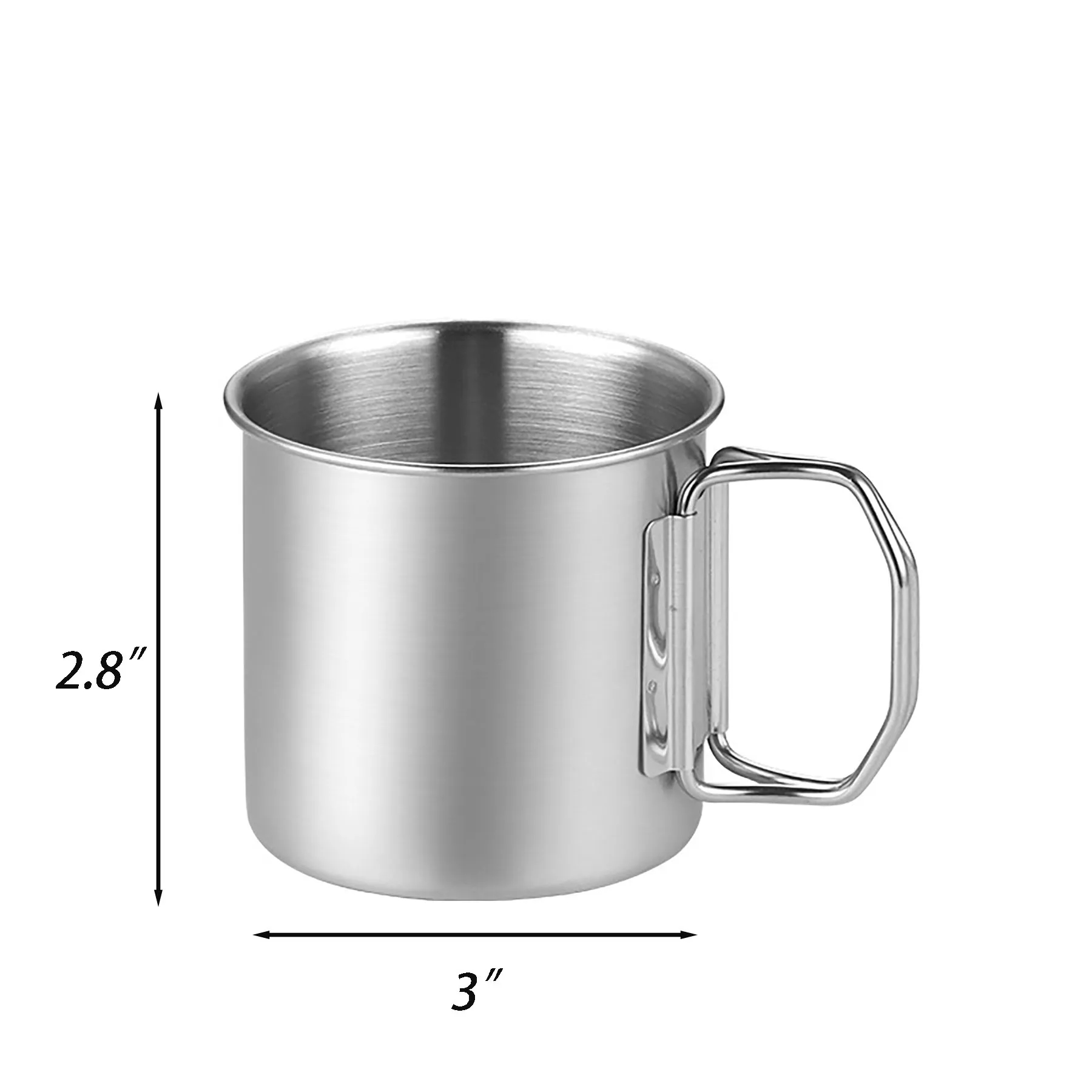 Foldable Handle Camping Mug 3