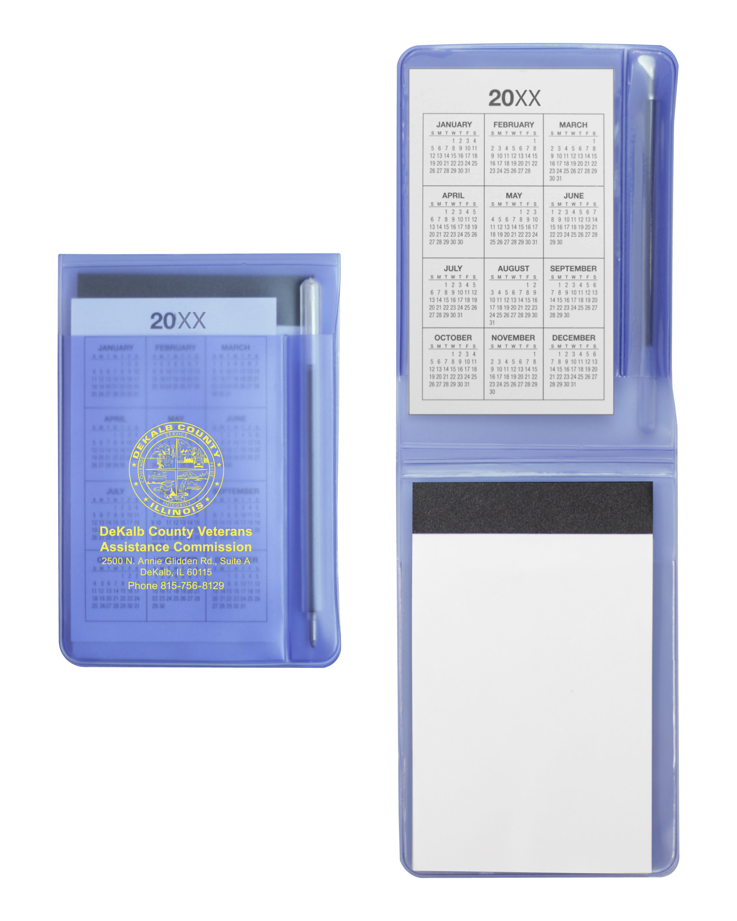 100 Page Pad Translucent Memo Book w/ Matching Pen 7