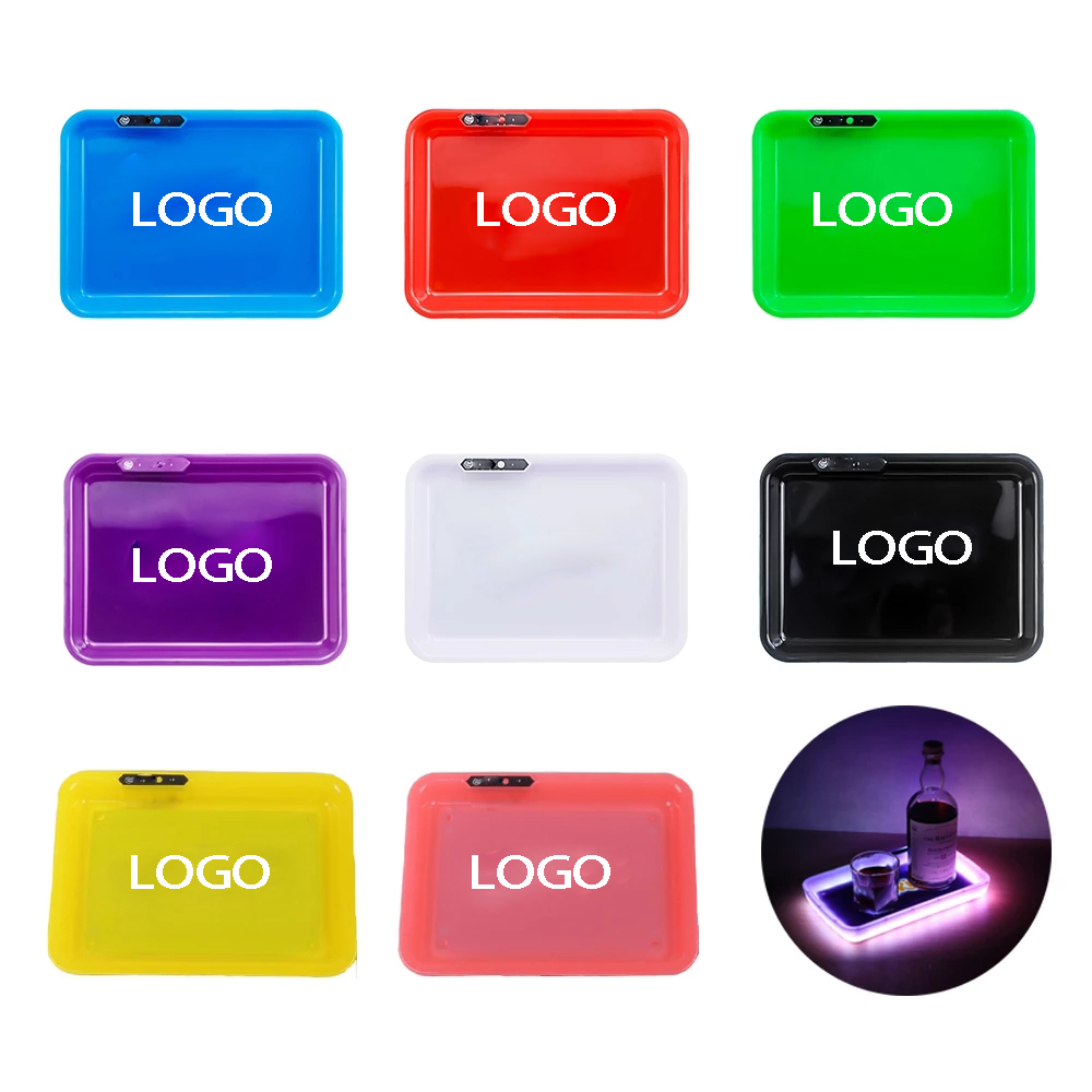 Light Up Rolling / Rechargeable Cigarette Trays w/ Customize Logo 2