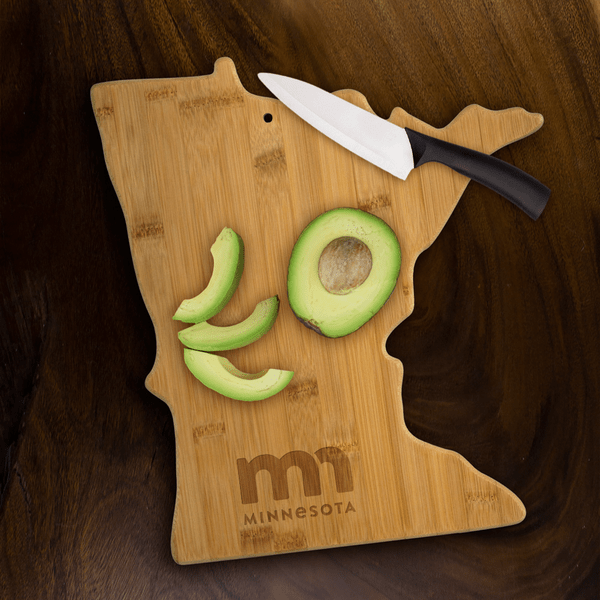 U.S. State Shaped Bamboo Cutting and Serving Boards 286