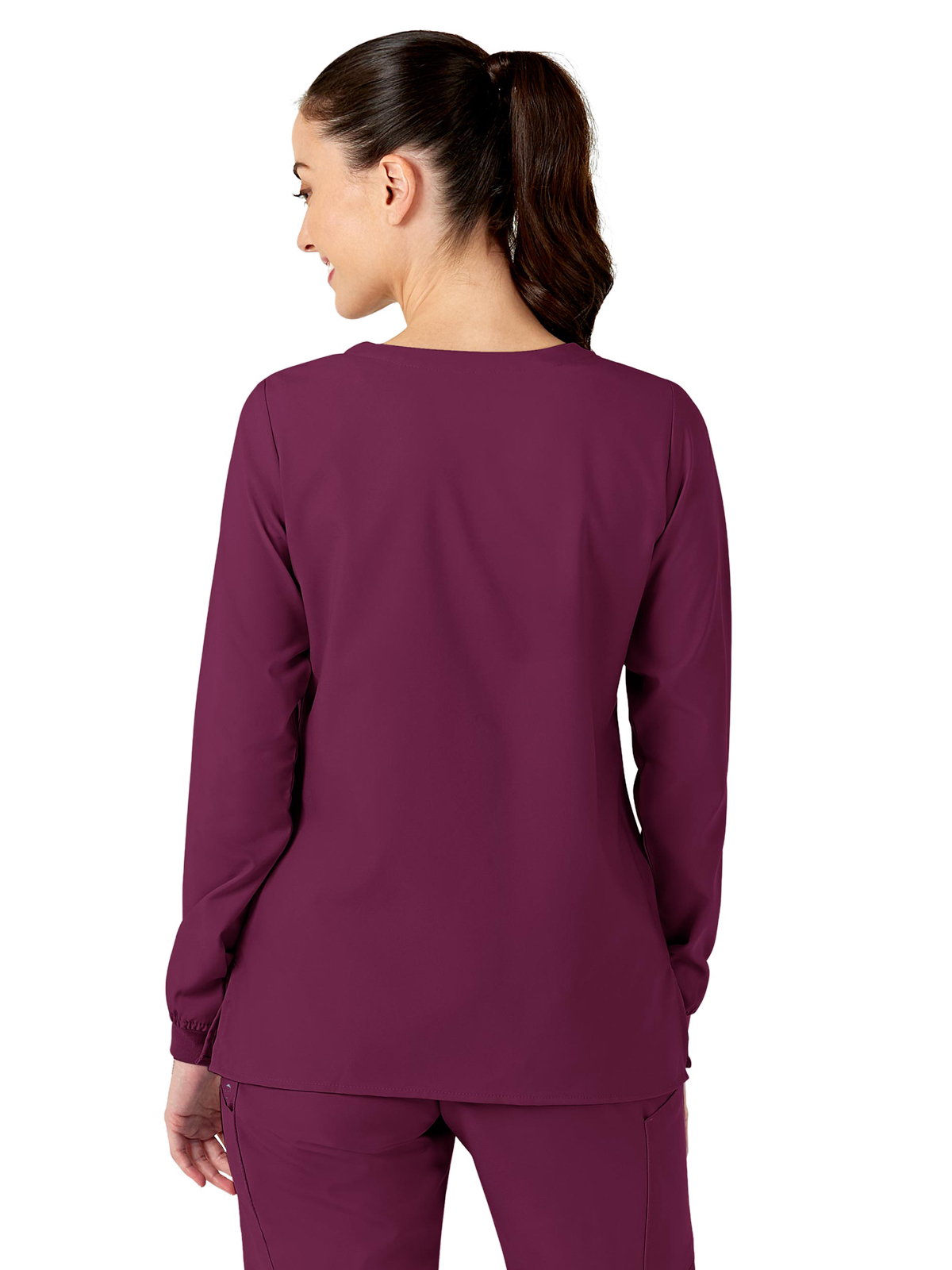 Wink - W123 - Women's Two-Pocket Crew Neck Jacket 15
