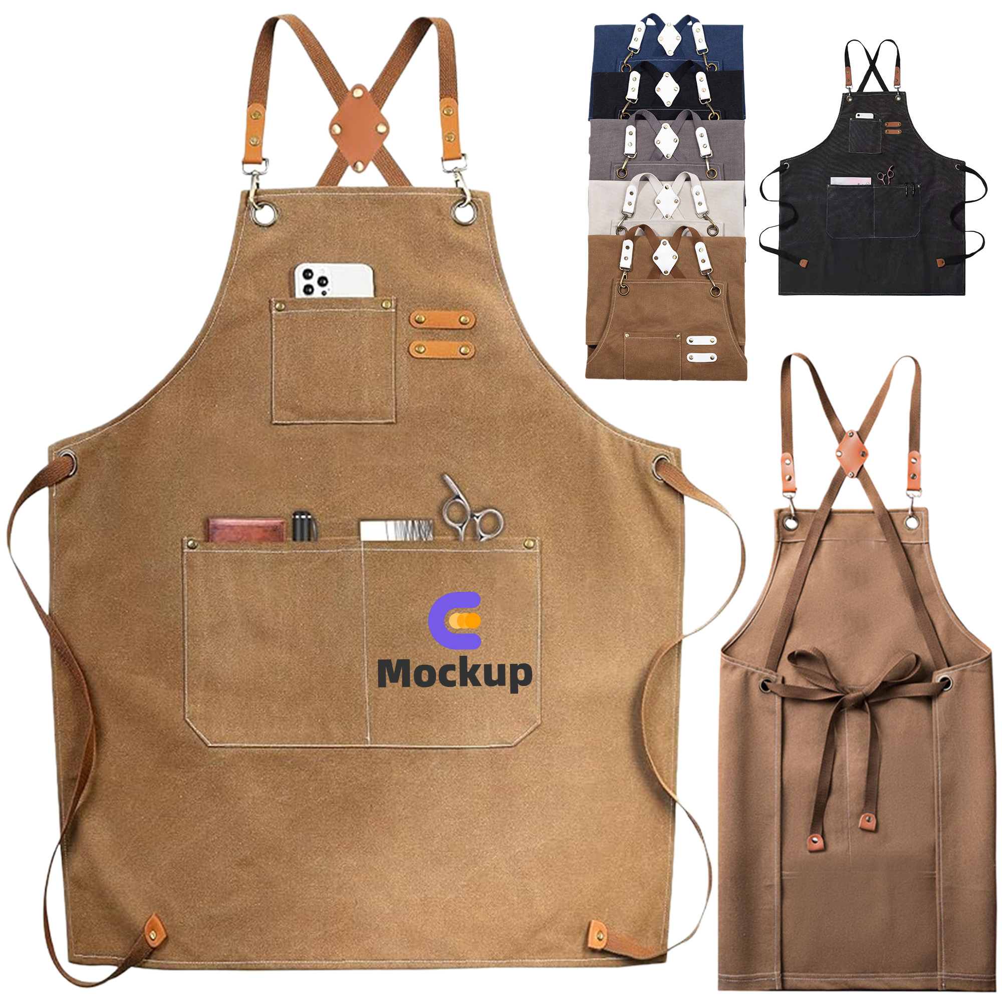 Durable Canvas Work Garden Apron 4