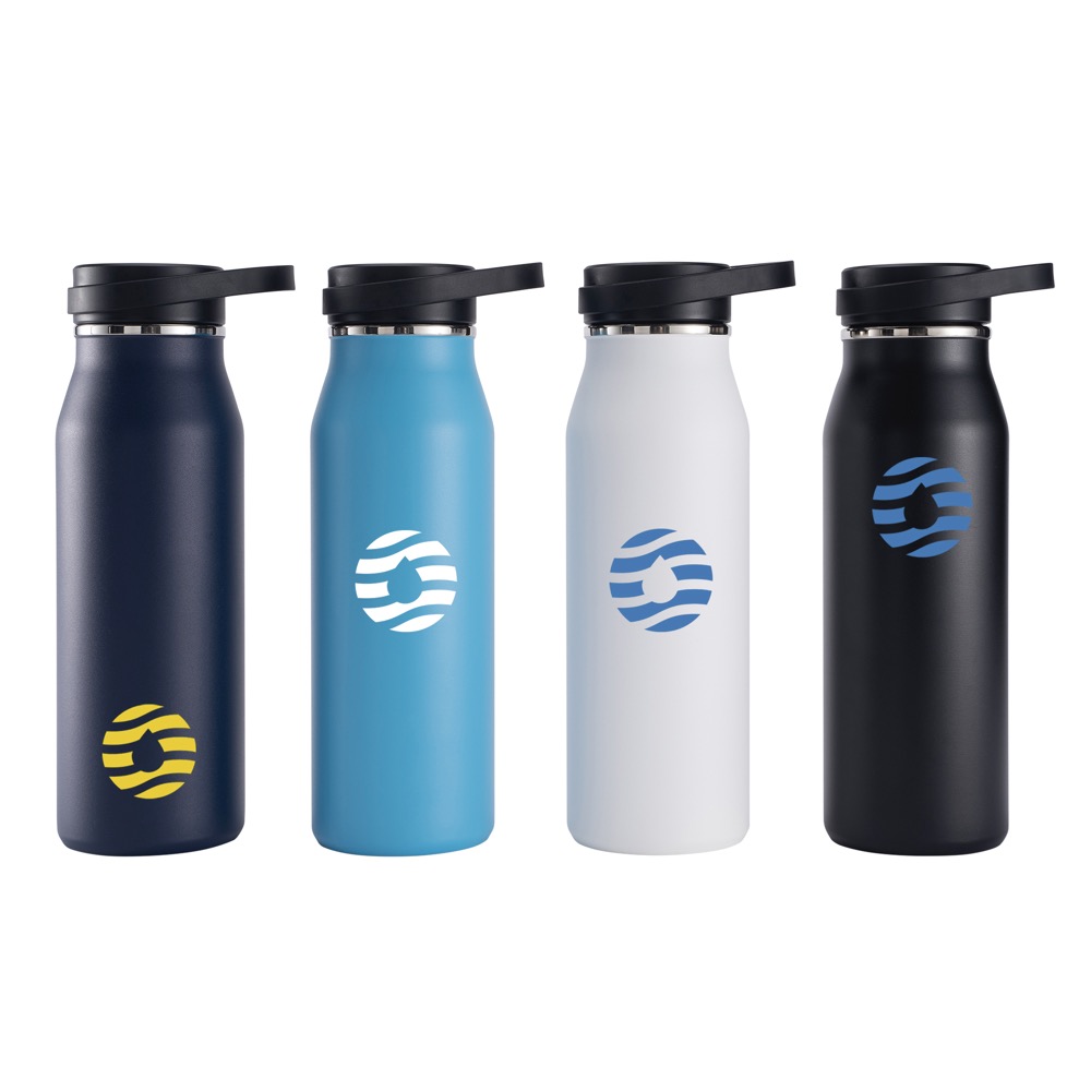 32oz Stainless Steel Vacuum Insulated Water Bottle With Carry Handle Lid, custom water bottle with logo imprint 10
