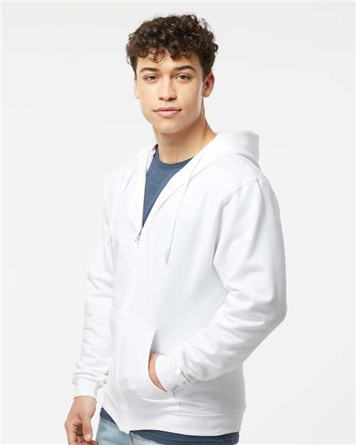 Unisex Full-Zip Hooded Sweatshirt - 331 43