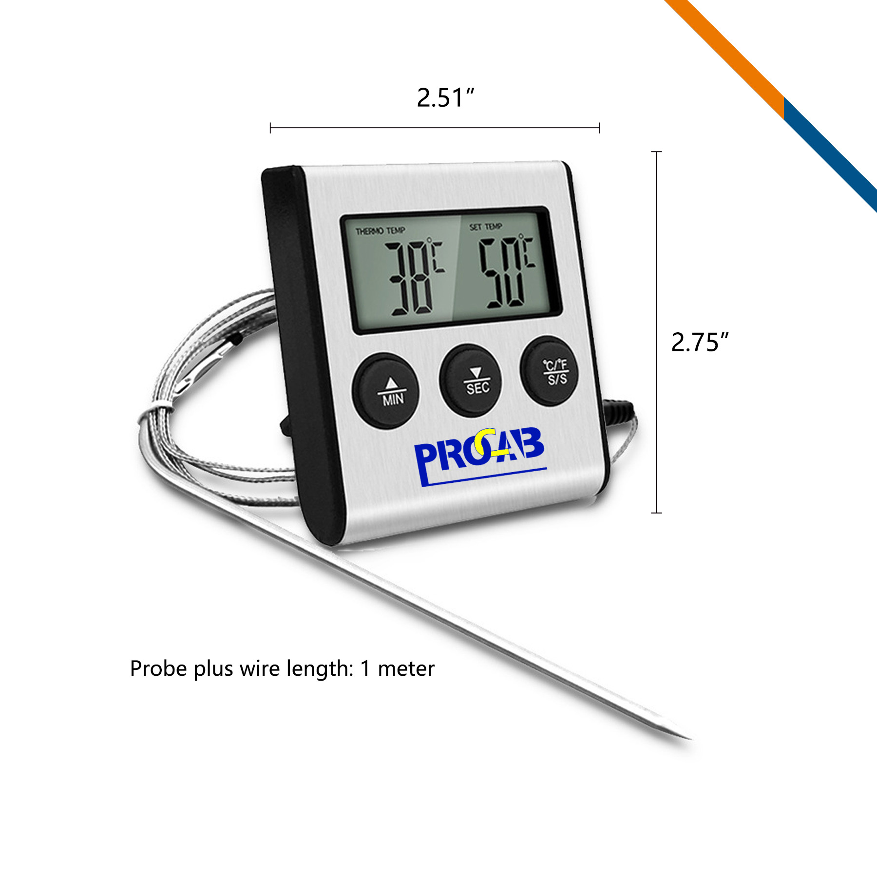 Tempit Digital Timer Food Thermometer 5